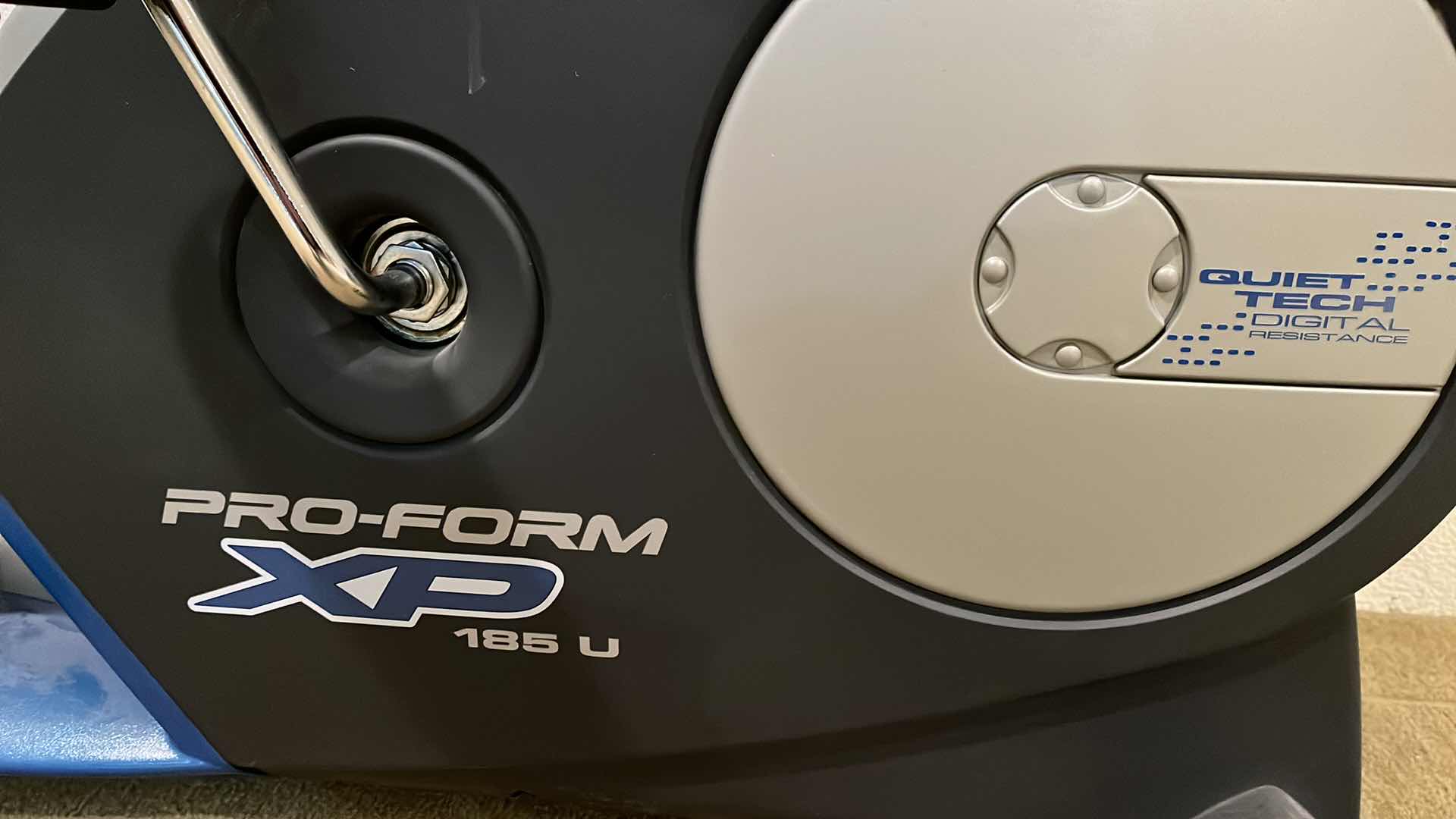 Photo 1 of PRO-FORM QUIET TECH DIGITAL RESISTANCE XP 185U STATIONARY EXERCISE BIKE (READ NOTES)