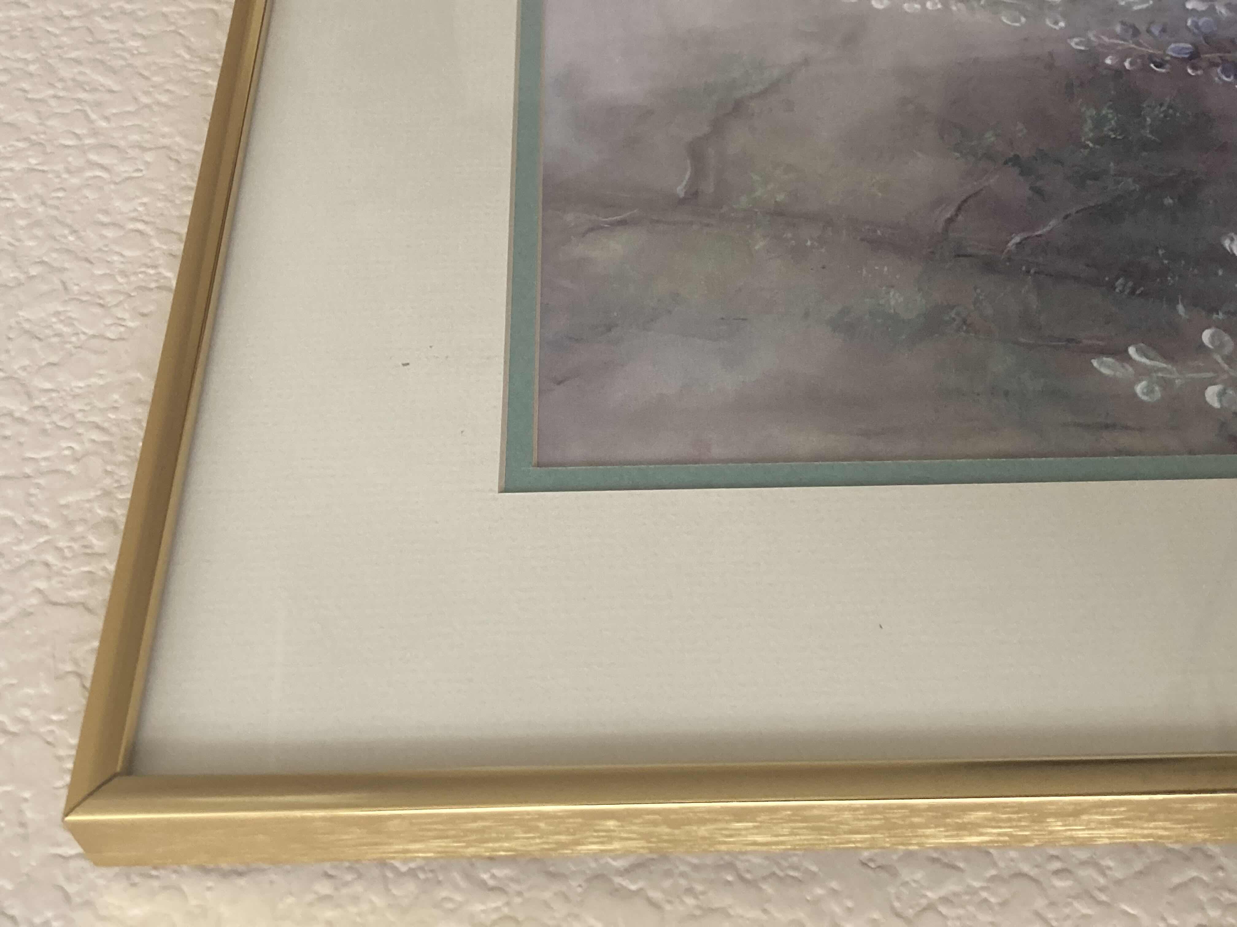 Photo 1 of FLORAL LIMITED EDITION OIL PAINTING PRINT 1138/2500 SIGNED BY LENA LIU FRAMED ARTWORK 20.25” X 24”