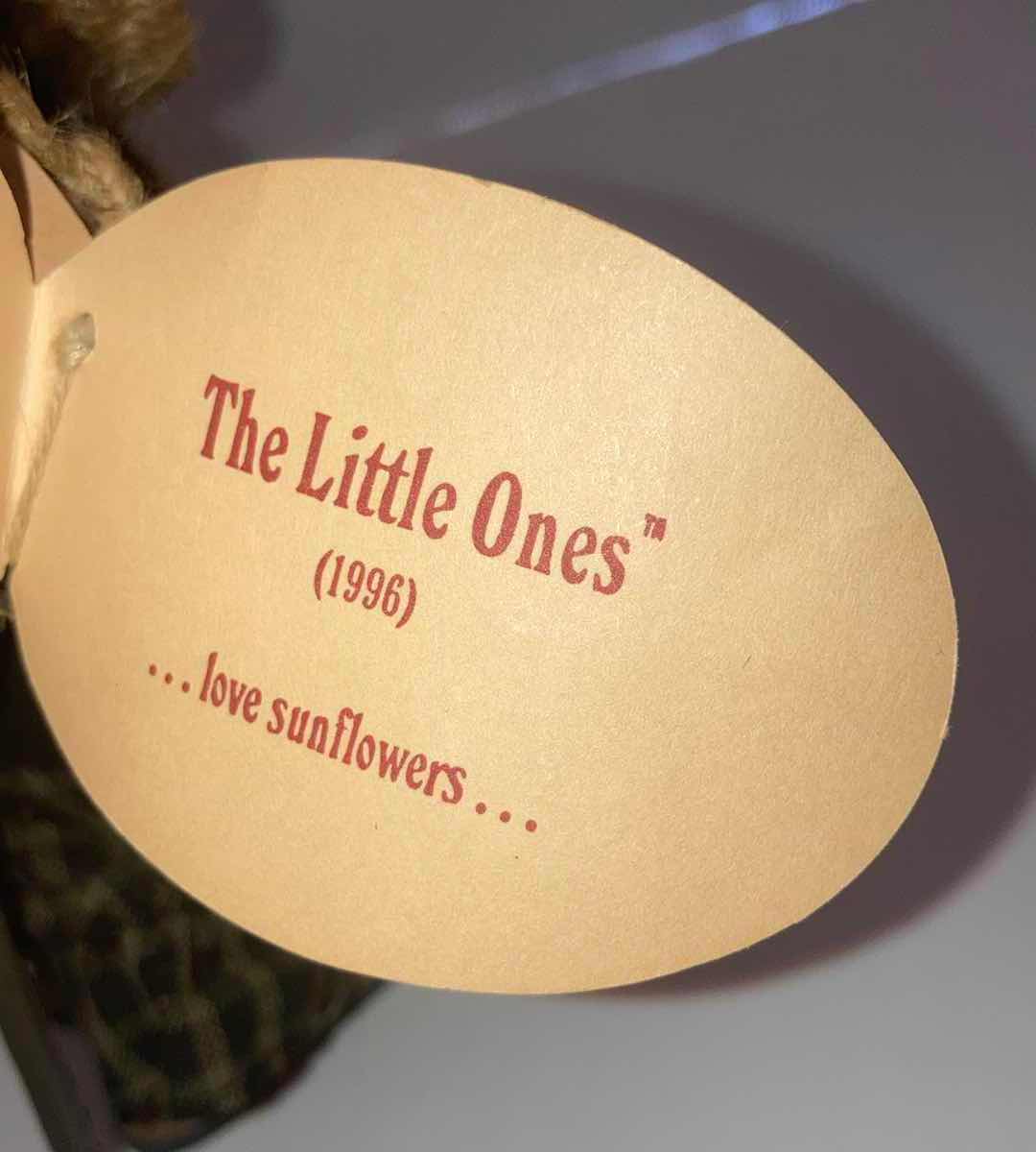 Photo 1 of LIZZIE HIGH THE LITTLE ONES “LOVE SUNFLOWERS” HANDCRAFTED WOODEN DOLL H6.25”