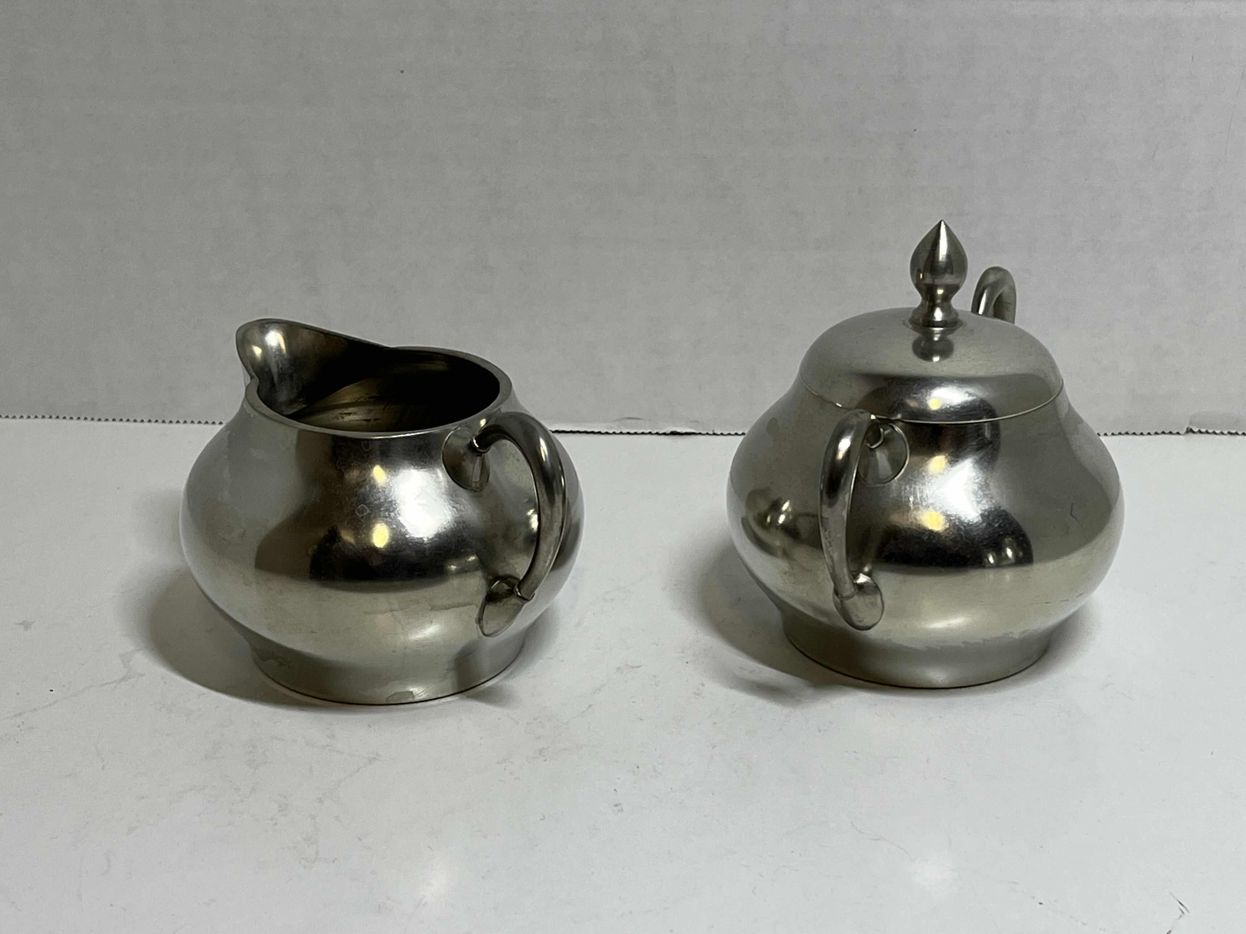 Photo 6 of   METAWA HOLLAND 5PC PEWTER TEA/COFFEE SERVING SET