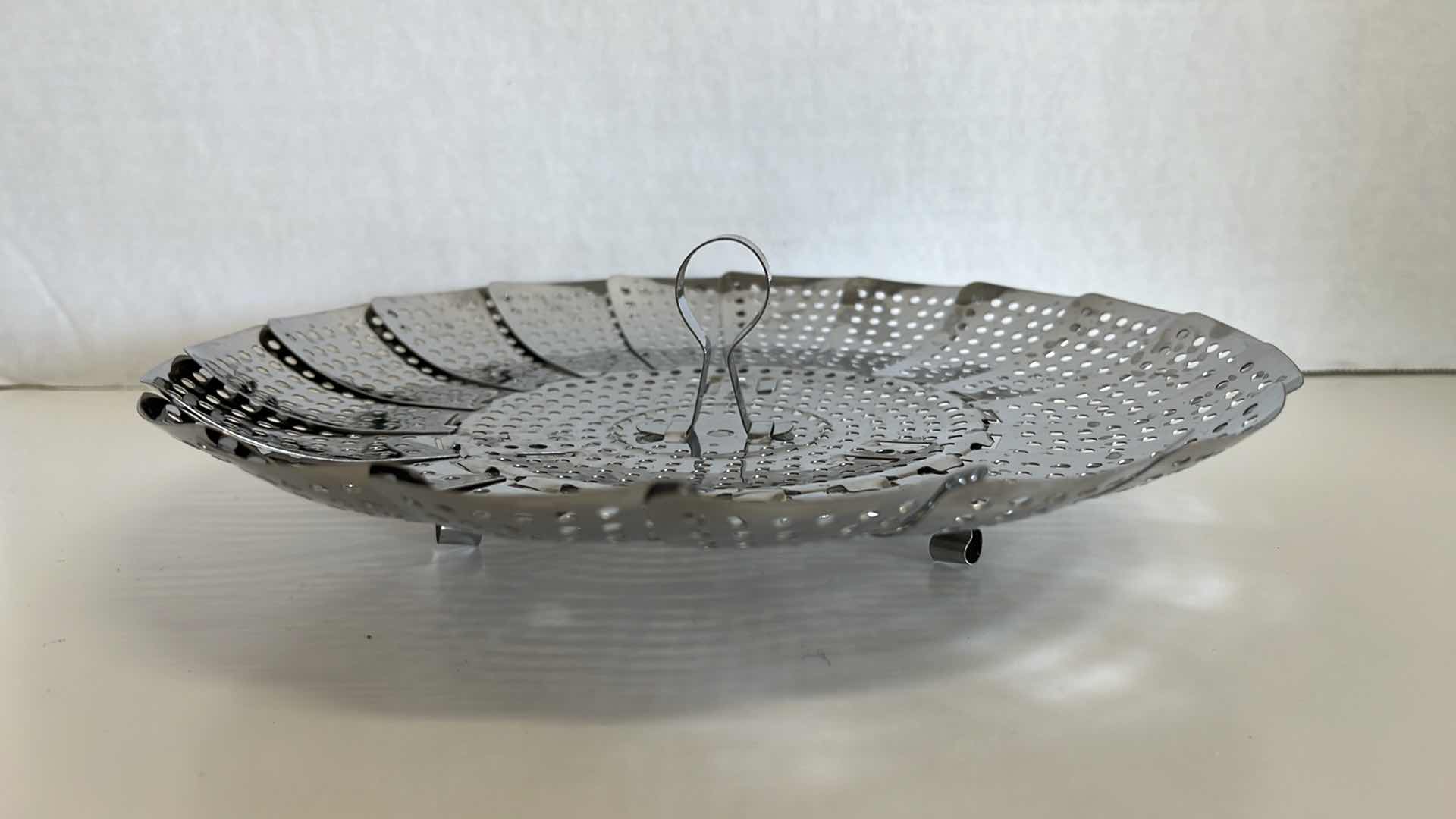 Photo 3 of CUISIPRO MESH STRAINER (2) 11”,13” W COLANDER 10” &  POT/PAN COOLING RACK