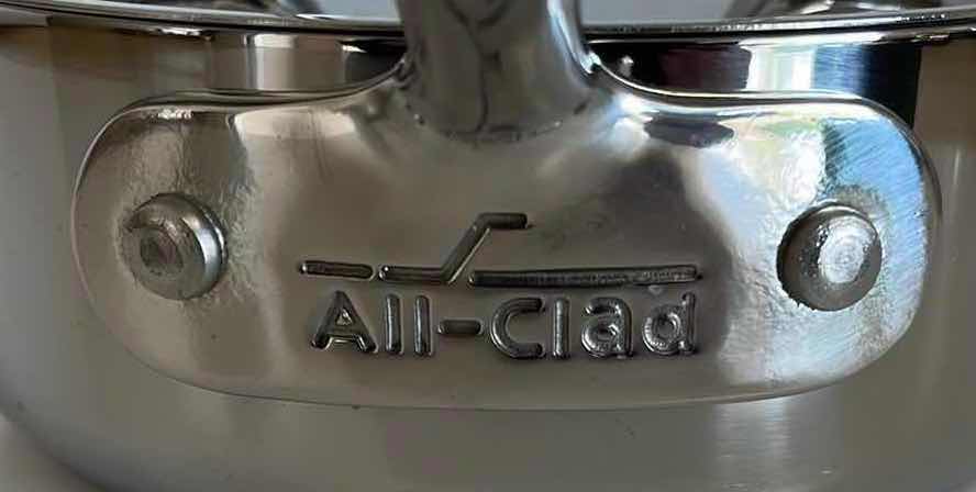 Photo 1 of ALL CLAD STAINLESS STEEL PAN W LID 6” X 2.25”