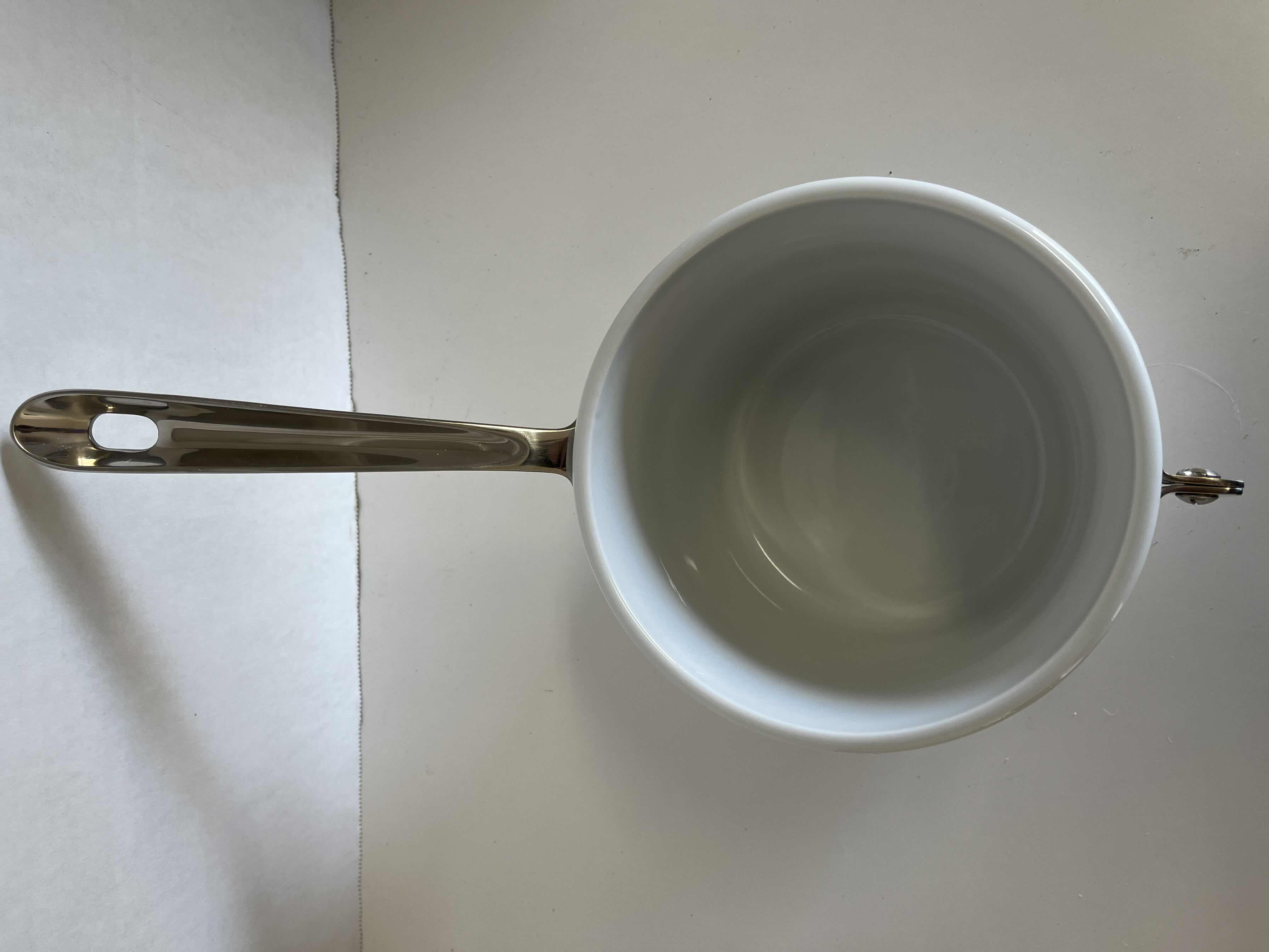 Photo 1 of ALL CLAD DOUBLE BOILER CERAMIC INSERT 6.5” X 4.75”