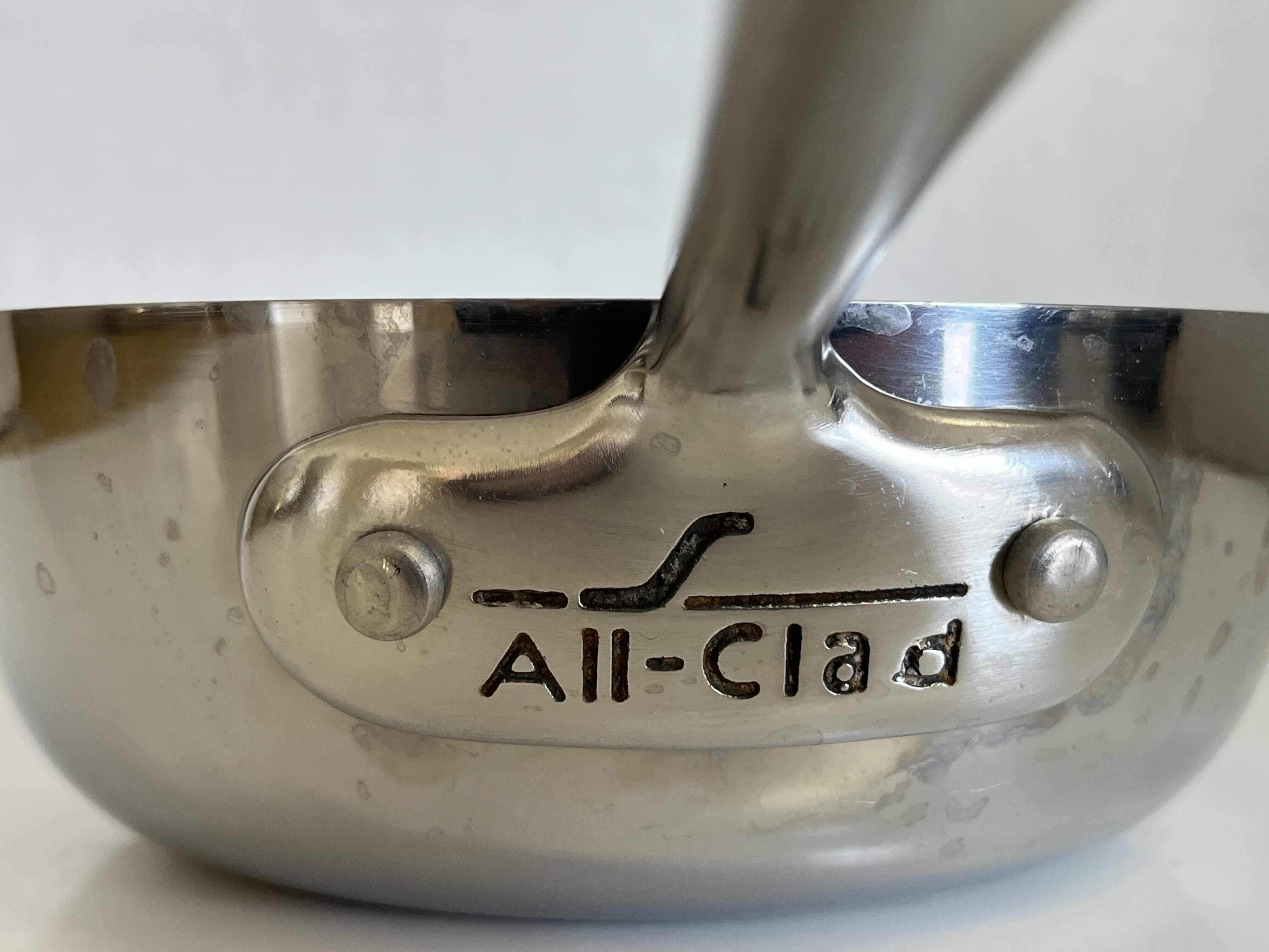 Photo 4 of ALL CLAD STAINLESS STEEL SKILLET 6.5” X 2.25”