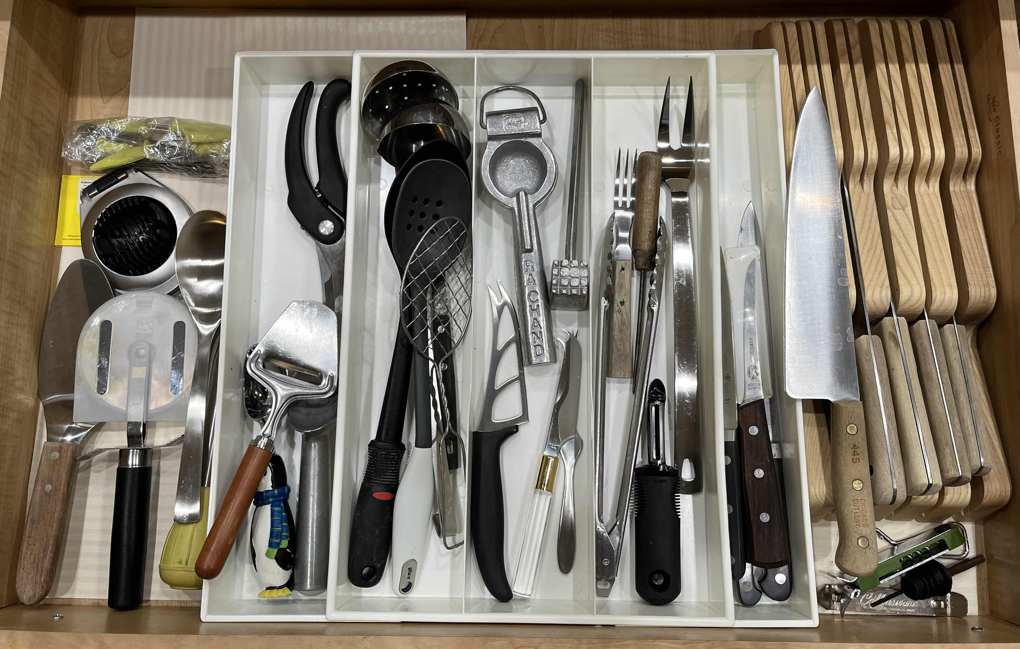 Photo 1 of CONTENTS OF DRAWER-KITCHEN CUTLERY, COOKING & SERVING UTENSILS -VARIOUS PURPOSES