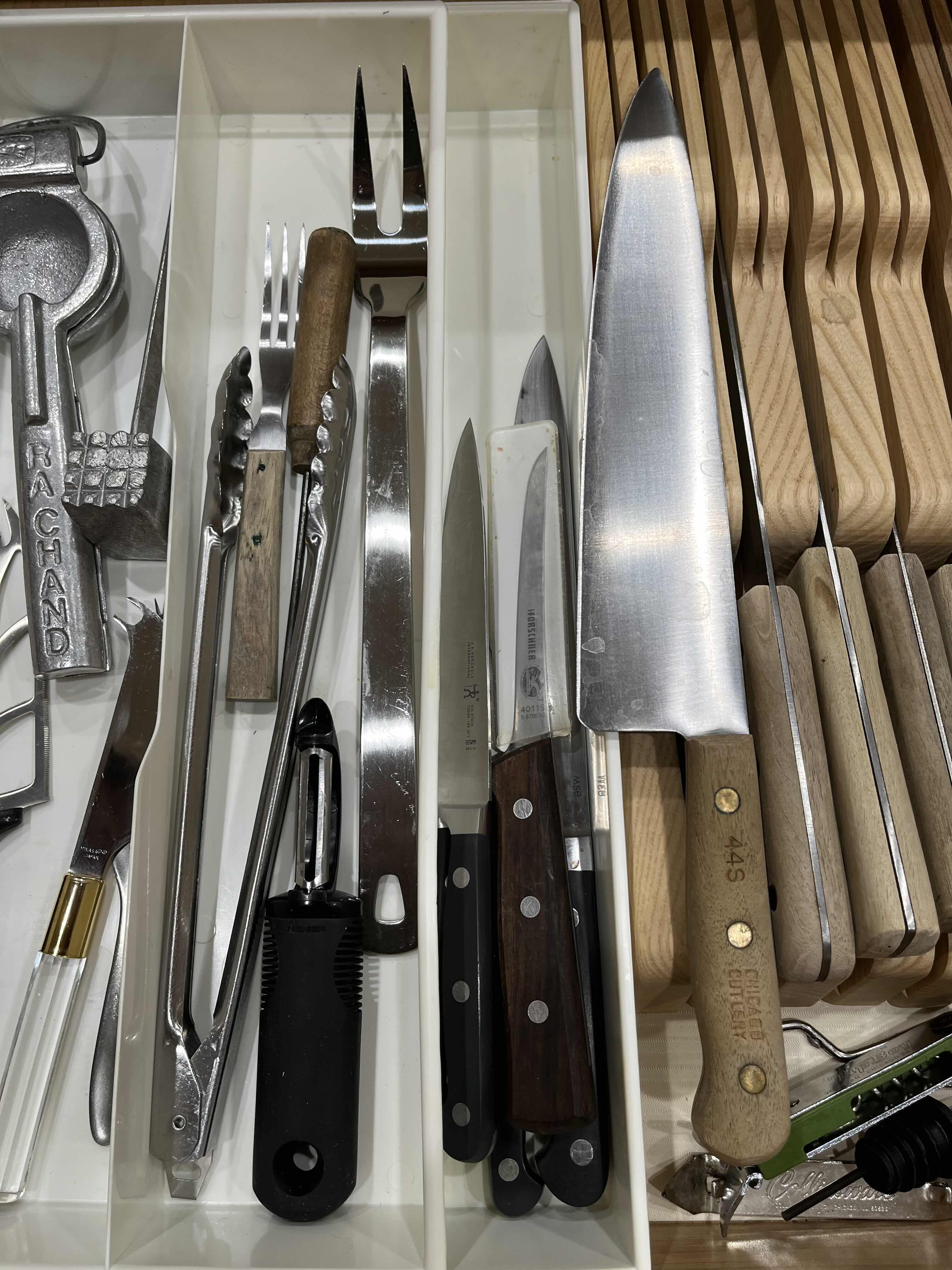 Photo 1 of CONTENTS OF DRAWER-KITCHEN CUTLERY, COOKING & SERVING UTENSILS -VARIOUS PURPOSES