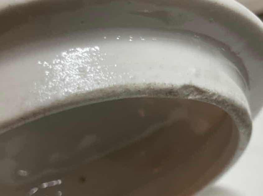 Photo 1 of HOUSE OF WEBSTER 1930s HAND PAINTED BLUE FLOWER CERAMIC COOKIE JAR W LID 6” X H7.75”