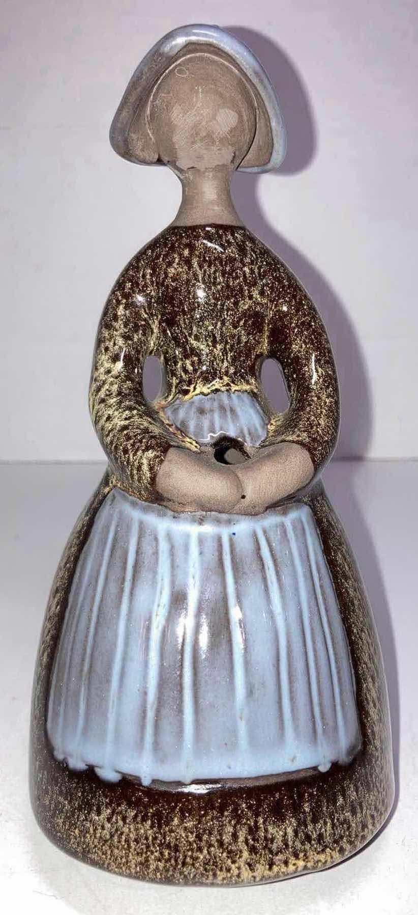 Photo 1 of JIE GANTOFTA ELSI BOURELIUS GIRL SWEDISH CERAMIC FIGURINE H7.5”