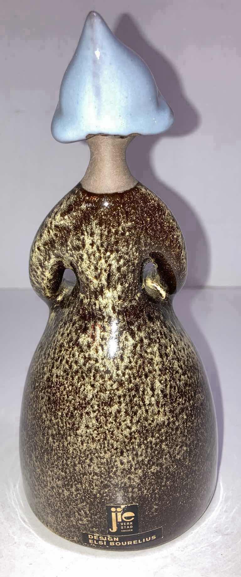 Photo 1 of JIE GANTOFTA ELSI BOURELIUS GIRL SWEDISH CERAMIC FIGURINE H7.5”