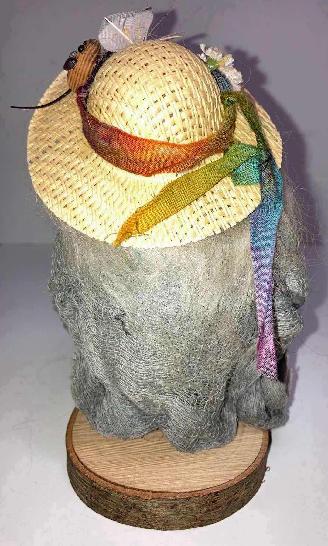 Photo 4 of JACKIE AUSTIN DEVA DOLL-HOUSE GUEST 1990  “GRANNY ROOTS” DOLL FIGURINE H6.75”