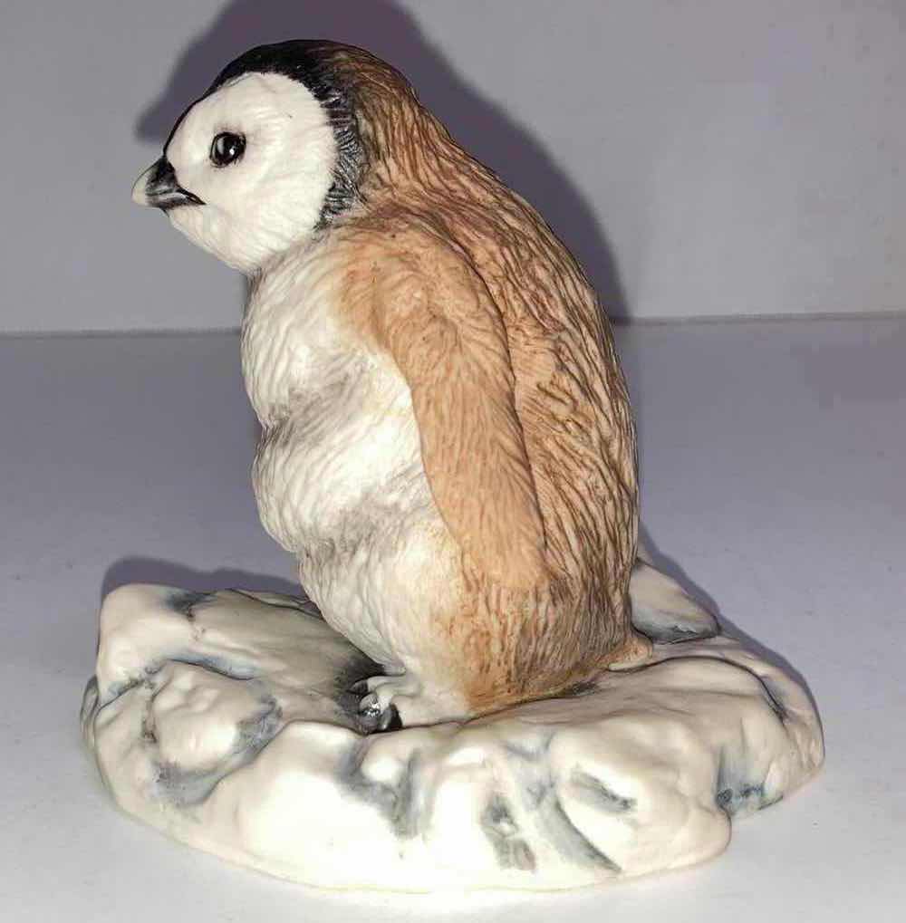 Photo 1 of BOEHM PORCELAIN EMPEROR BABY PENGUIN H4”