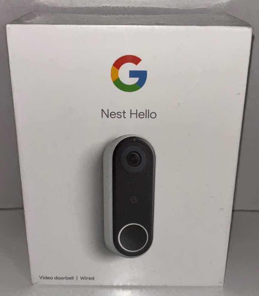 Photo 2 of NEW GOOGLE NEST HELLO VIDEO DOORBELL, WIRED (MODEL A0077)