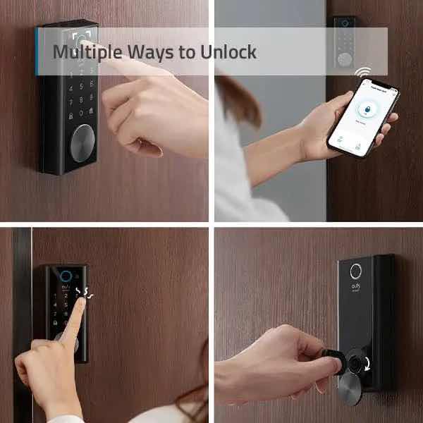 Photo 5 of NEW ANKER EUFY SECURITY FINGERPRINT IDENTIFICATION SMART LOCK W BUILT-IN WI-FI (MODEL T8520111)