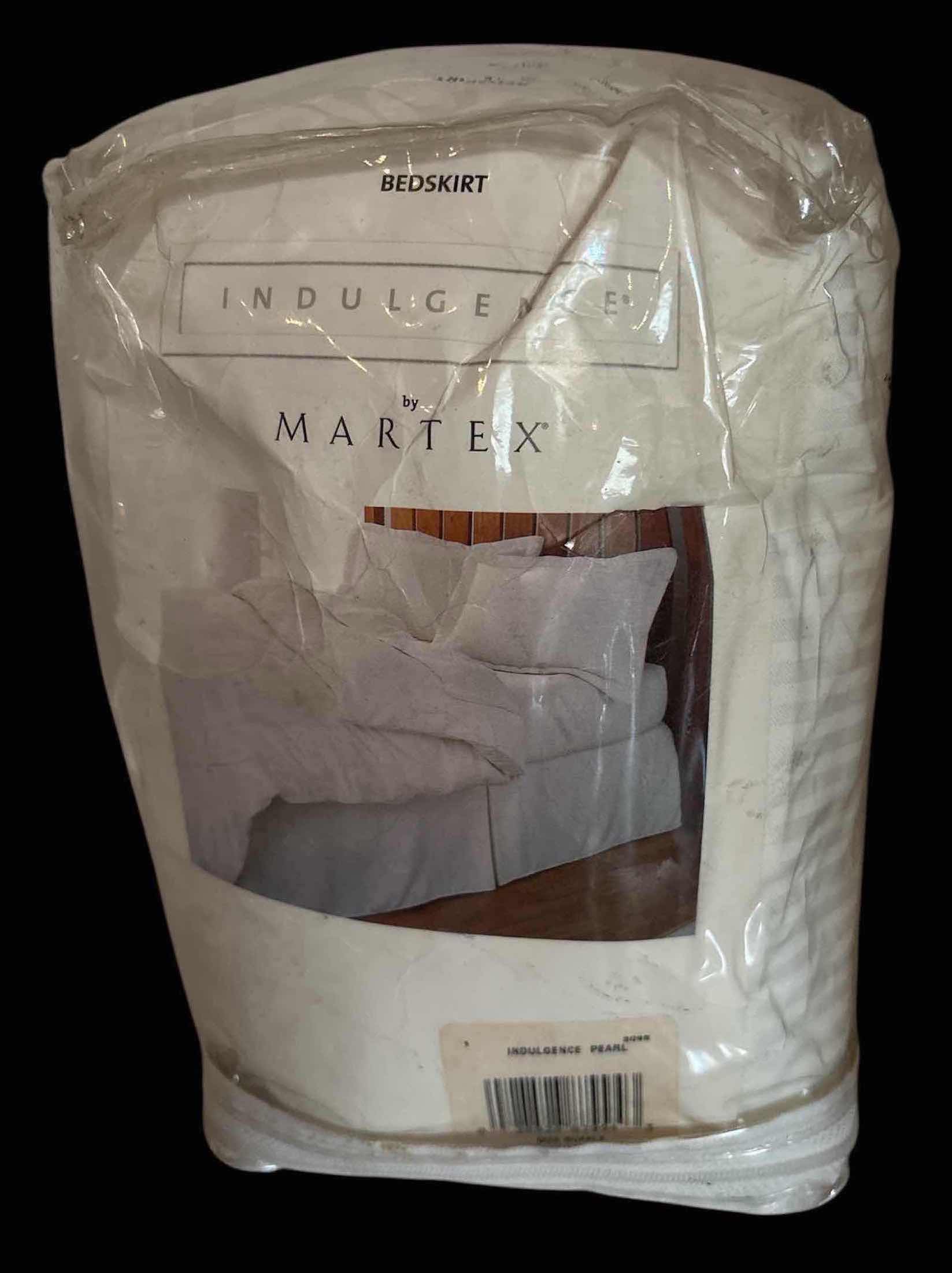 Photo 1 of NEW MARTEX INDULGENCE QUEEN BEDSKIRT (COLOR PEARL)