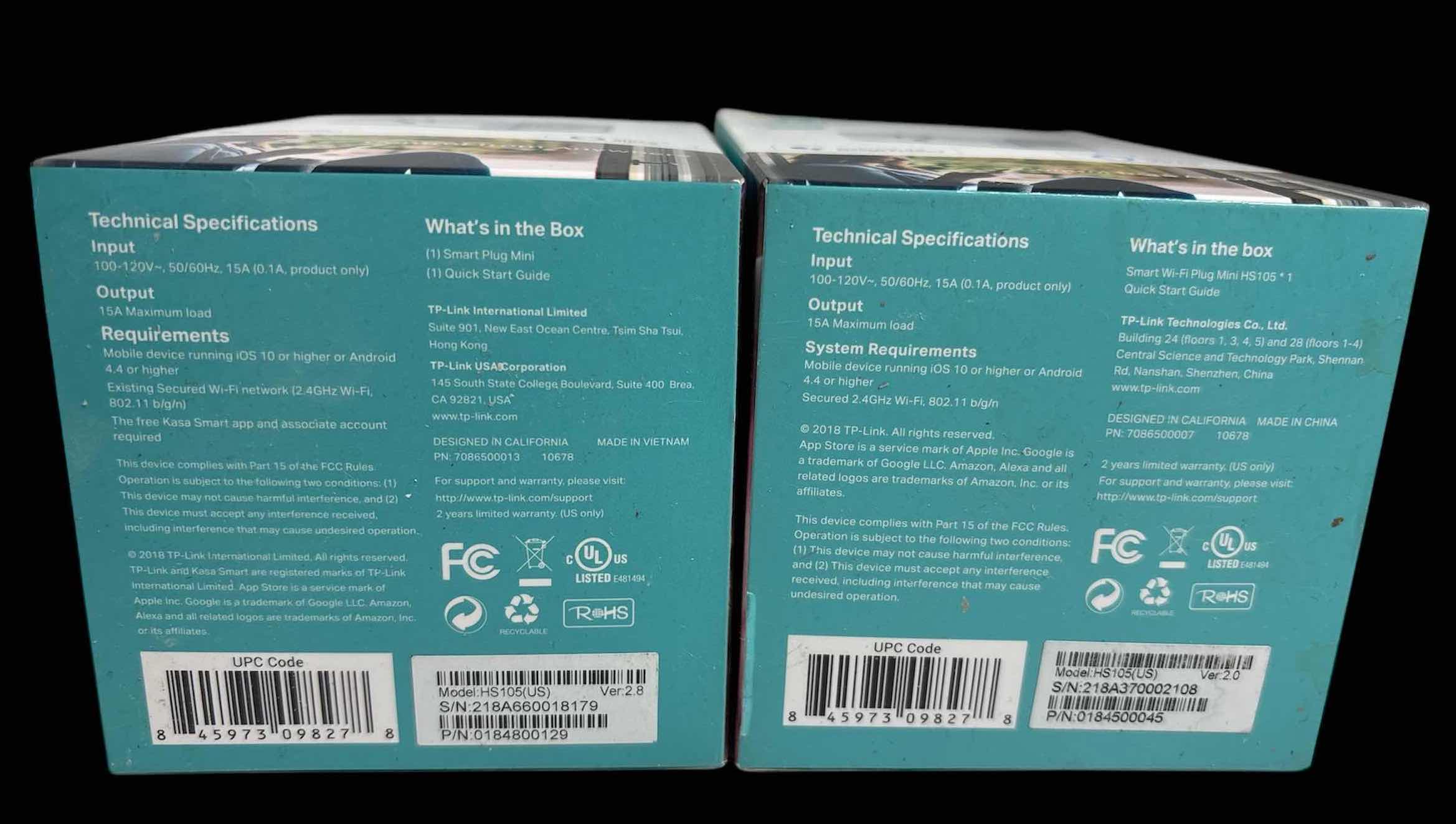 Photo 8 of 2-PACK KASA SMART PLUG BY TP-LINK, SMART HOME WI-FI OUTLET WORKS W ALEXA, ECHO, GOOGLE HOME & IFTTT, NO HUB REQUIRED, REMOTE CONTROL, WHITE (HS103)
