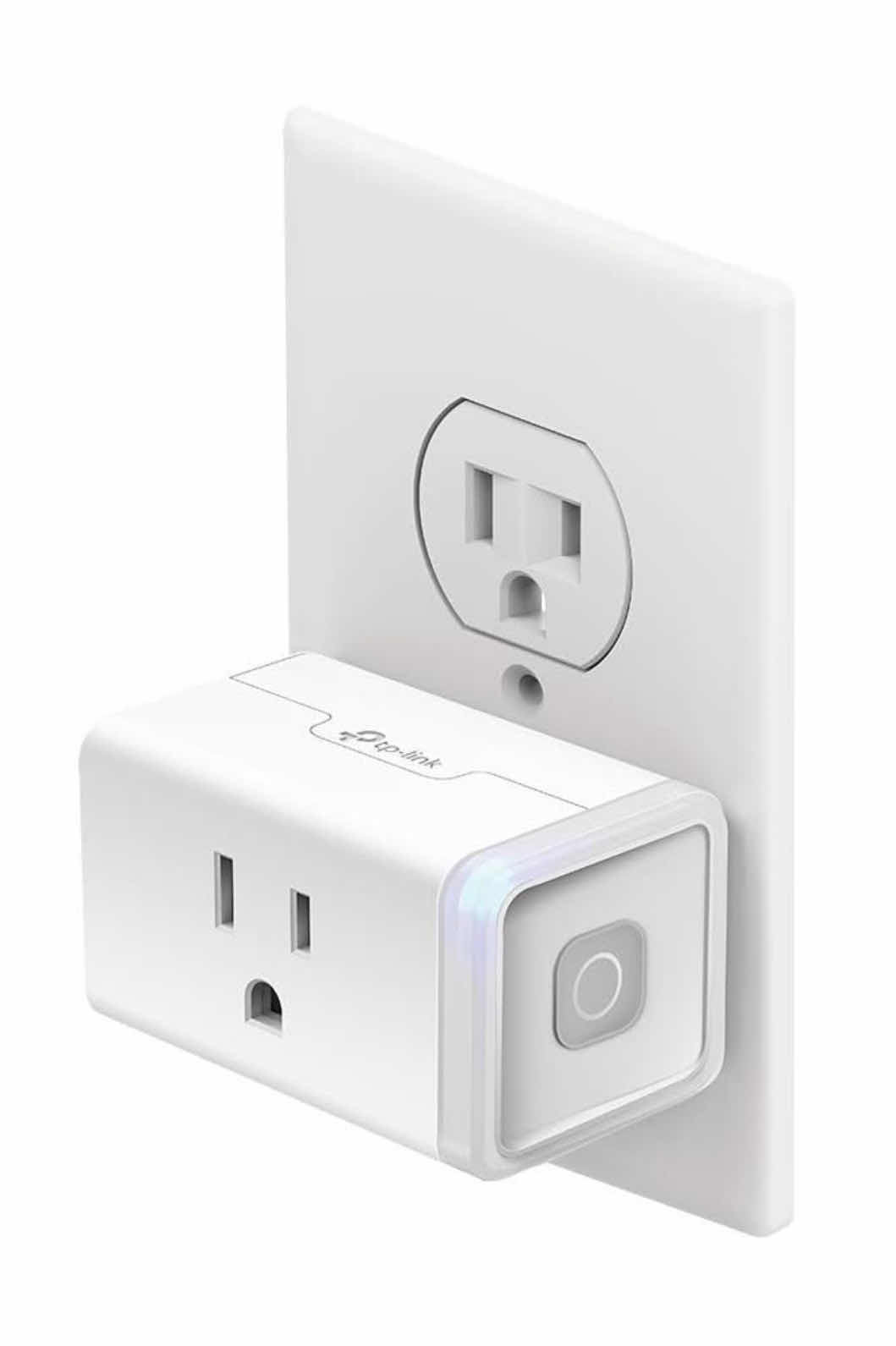 Photo 1 of 2-PACK KASA SMART PLUG BY TP-LINK, SMART HOME WI-FI OUTLET WORKS W ALEXA, ECHO, GOOGLE HOME & IFTTT, NO HUB REQUIRED, REMOTE CONTROL, WHITE (HS103)