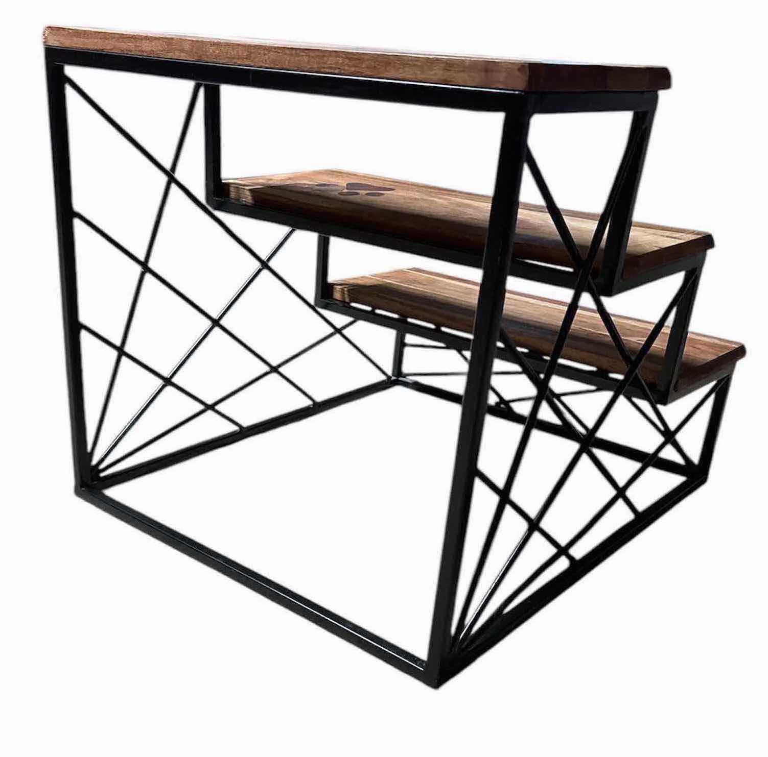 Photo 1 of METAL/WOOD 3-STEP PET STAIRS FOR COUCH OR BED 20.5” X 17” H16”