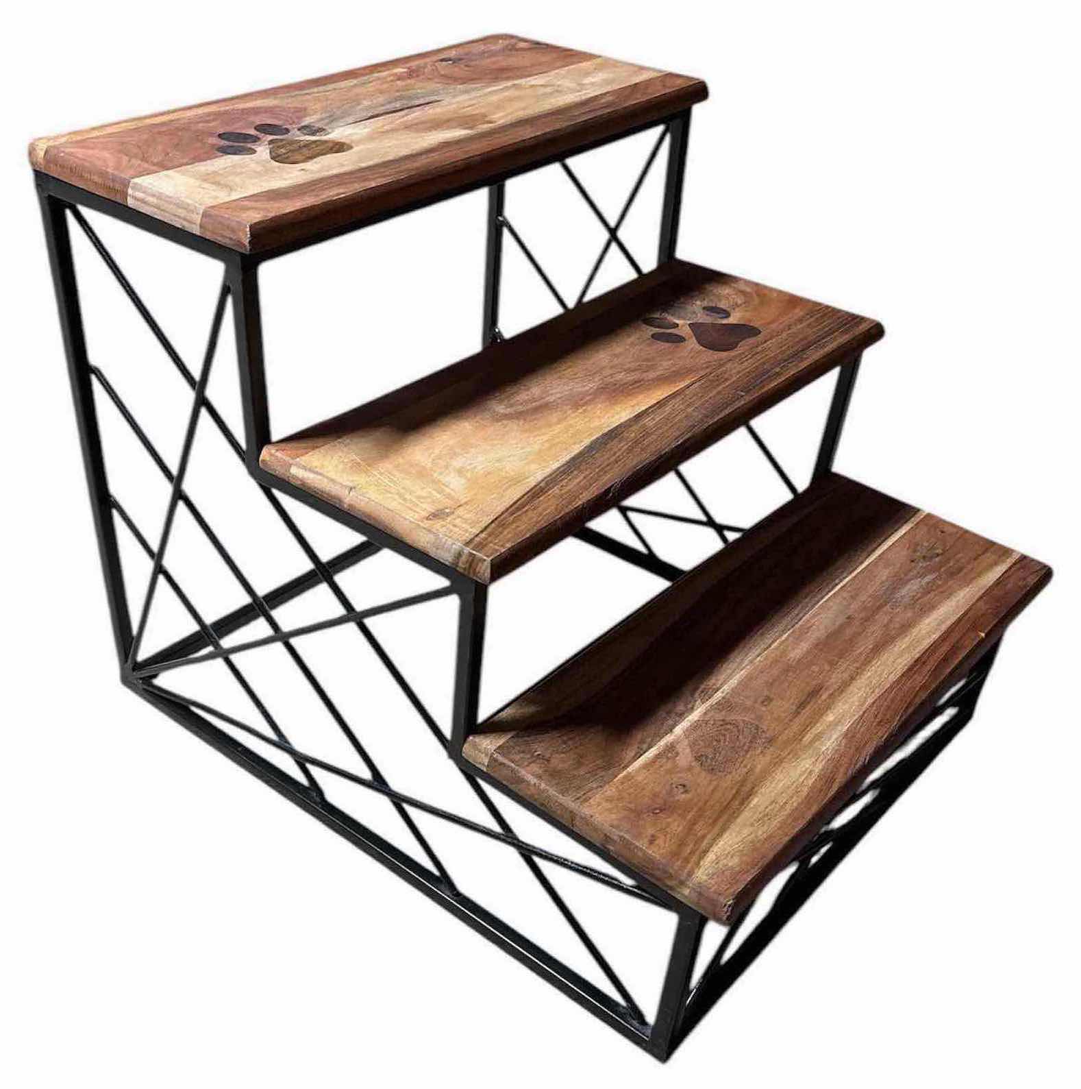 Photo 1 of METAL/WOOD 3-STEP PET STAIRS FOR COUCH OR BED 20.5” X 17” H16”