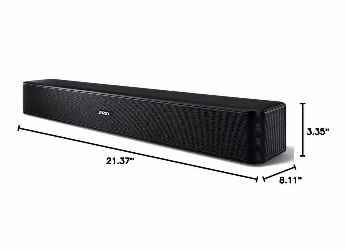 Photo 1 of BOSE SOLO 5 TV SOUNDBAR SOUND SYSTEM, BLACK (MODEL 418775)