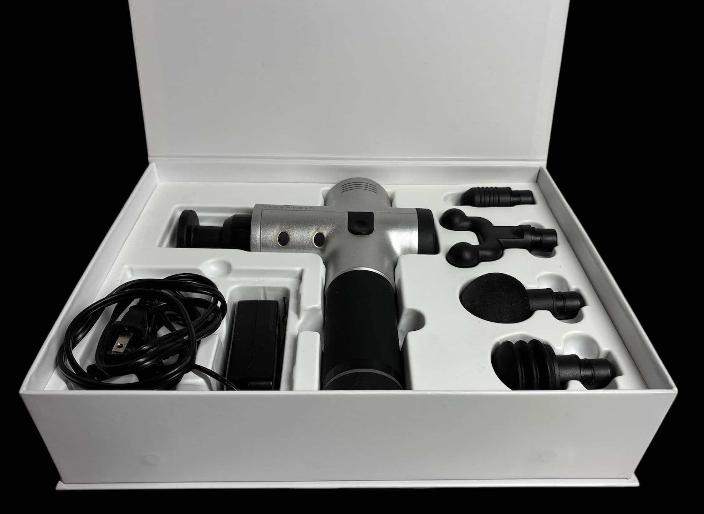 Photo 3 of HYPERVOLT PERCUSSION MASSAGE DEVICE FEATURING QUIET HLIDE TECHNOLOGY, CORDLESS/RECHARGEABLE (53000 001-00)