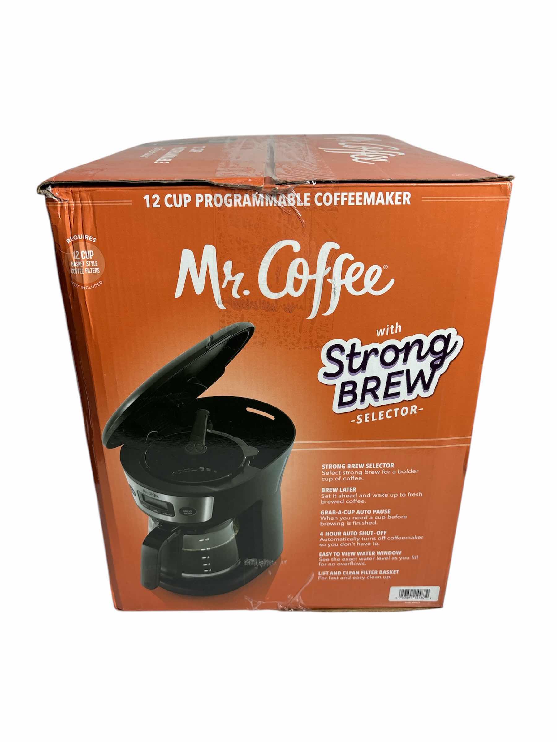 Photo 6 of NEW MR. COFFEE 12 CUP PROGRAMMABLE STRONG BREW SELECTOR COFFEE POT (BVMC-MMX23)
