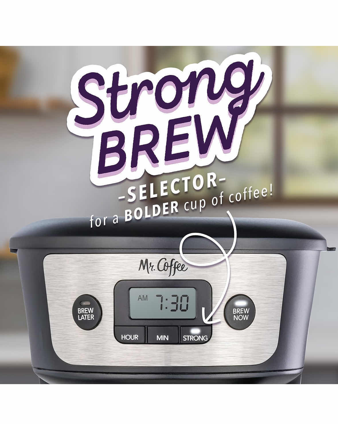 Photo 3 of NEW MR. COFFEE 12 CUP PROGRAMMABLE STRONG BREW SELECTOR COFFEE POT (BVMC-MMX23)