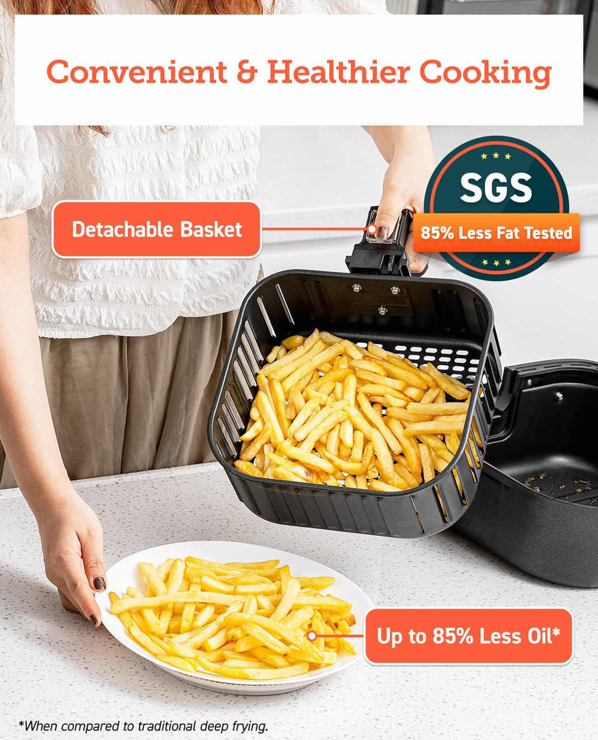 Photo 1 of NEW COSORI PRO GEN 2 AIR FRYER 5.8 QUART (MODEL CP168-AF)