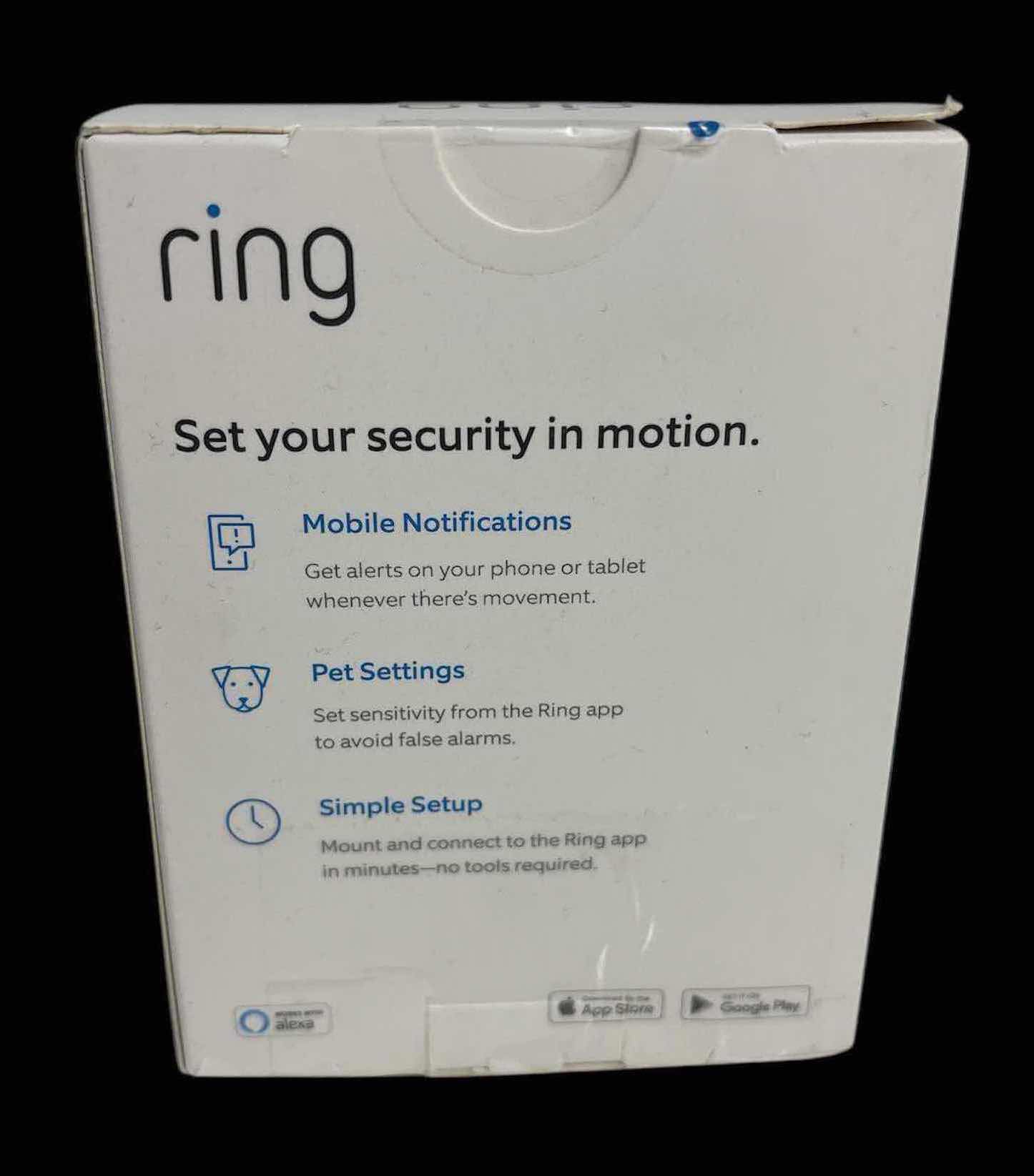 Photo 1 of NEW RING MOTION DETECTOR WIRELESS DETECTOR FOR RING ALARM, 2ND GENERATION