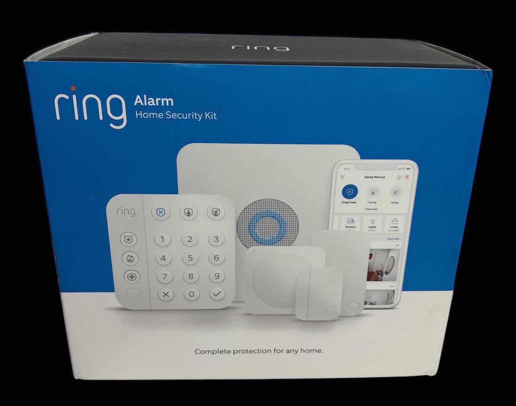Photo 1 of NEW RING ALARM HOME SECURITY 8-PC KIT, 2ND GENERATION