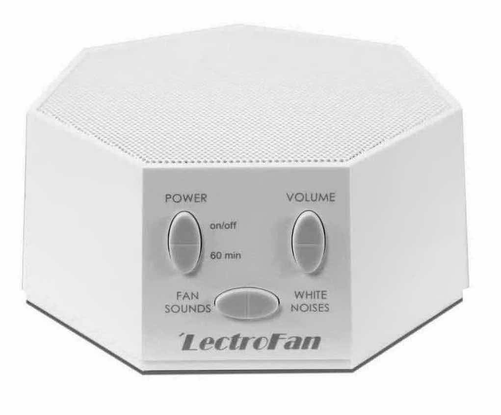 Photo 1 of ADAPTIVE SOUND TECHNOLOGIES LECTROFAN CLASSIC WHITE NOISE MACHINE, 29 NON-LOOPING FAN & WHITE NOISE VARIATIONS, WHITE