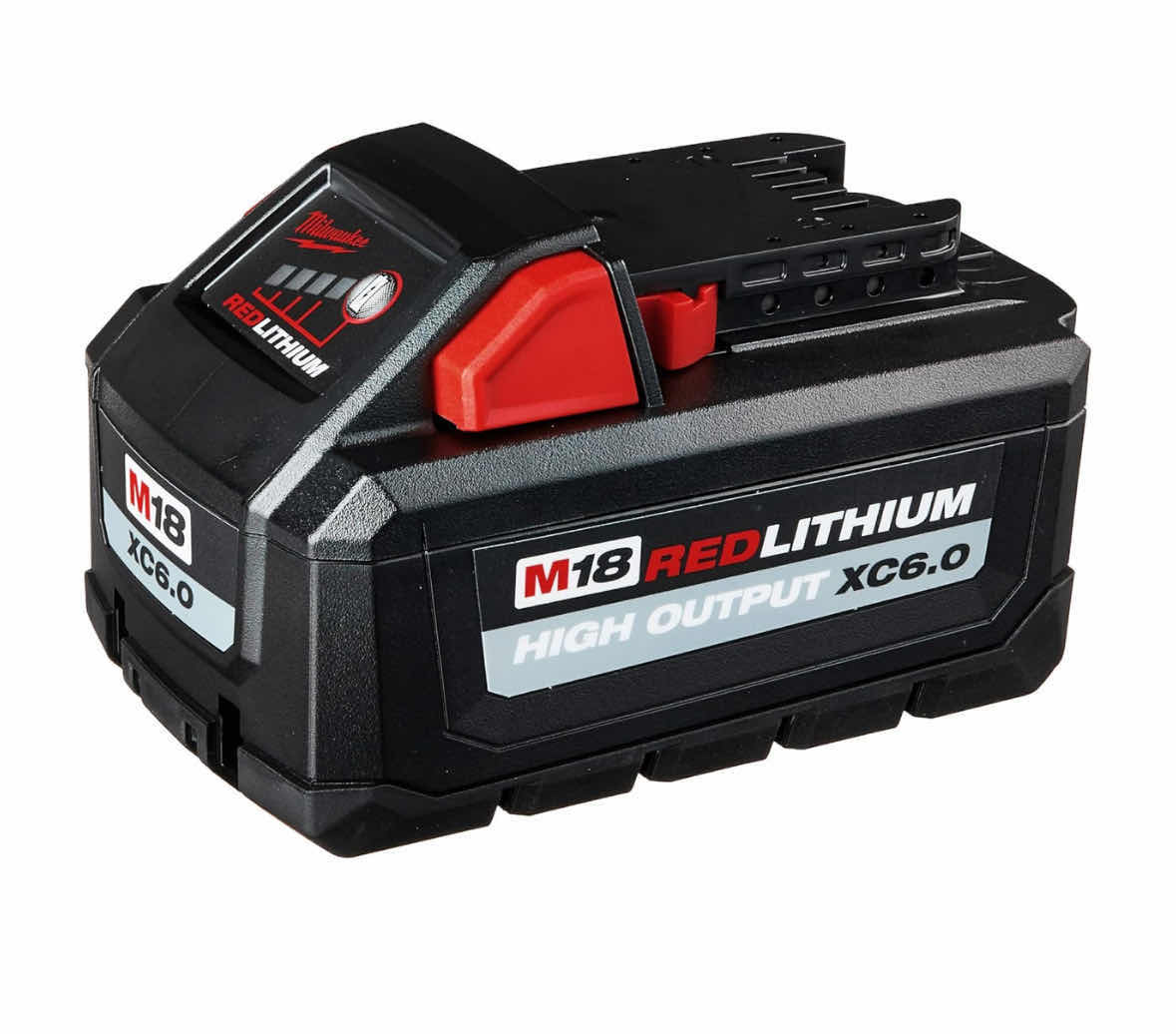 Photo 1 of NEW MILWAUKEE 18-VOLT 6.0Ah LITHIUM-ION HIGH OUTPUT XC6.0 EXTENDED CAPACITY BATTERY PACK, FITS M18 TOOLS (48-11-1865)
