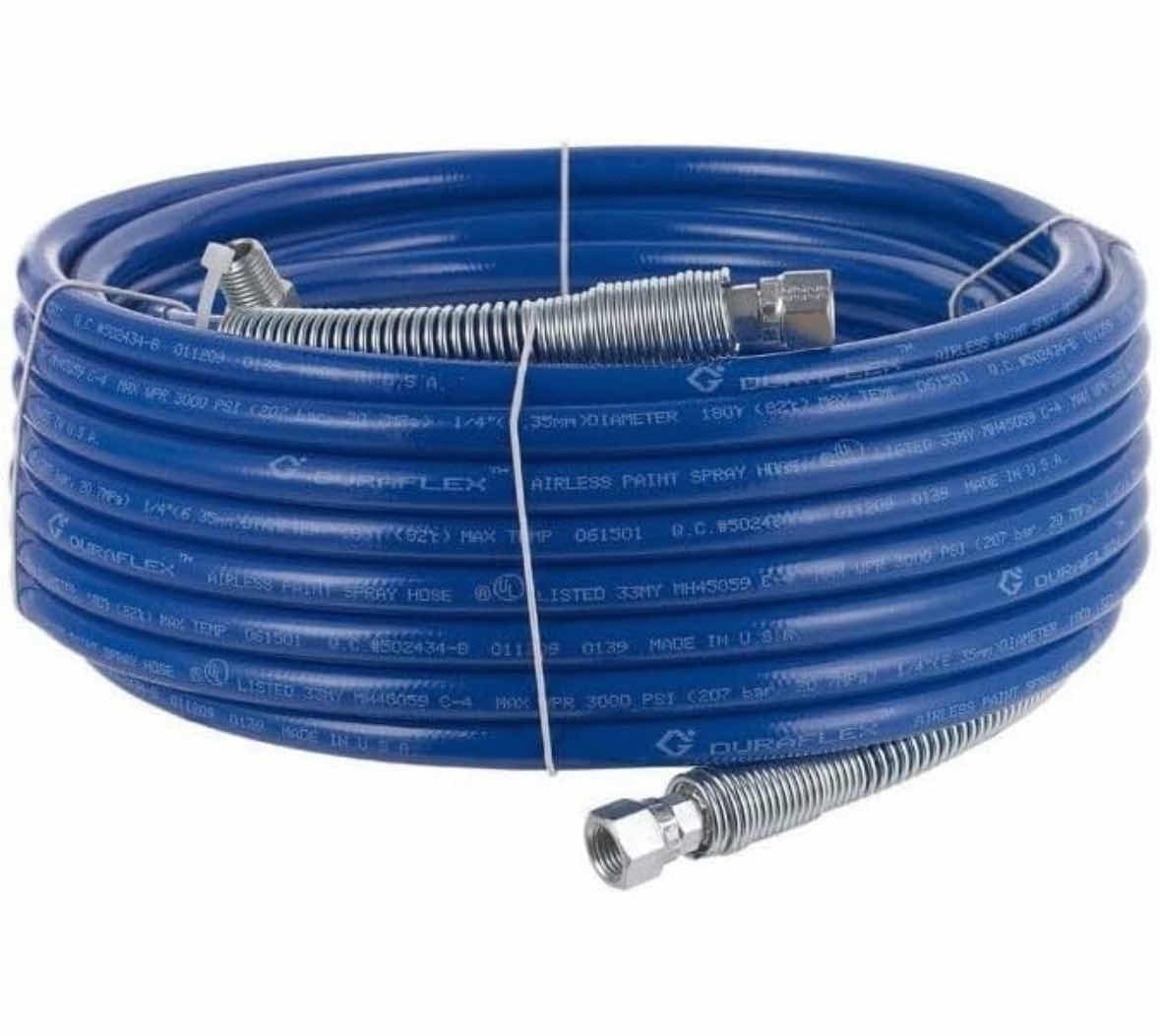 Photo 1 of NEW GRACO DURAFLEX AIRLESS HOSE 1/4” X 50’, 3000 PSI (247340)