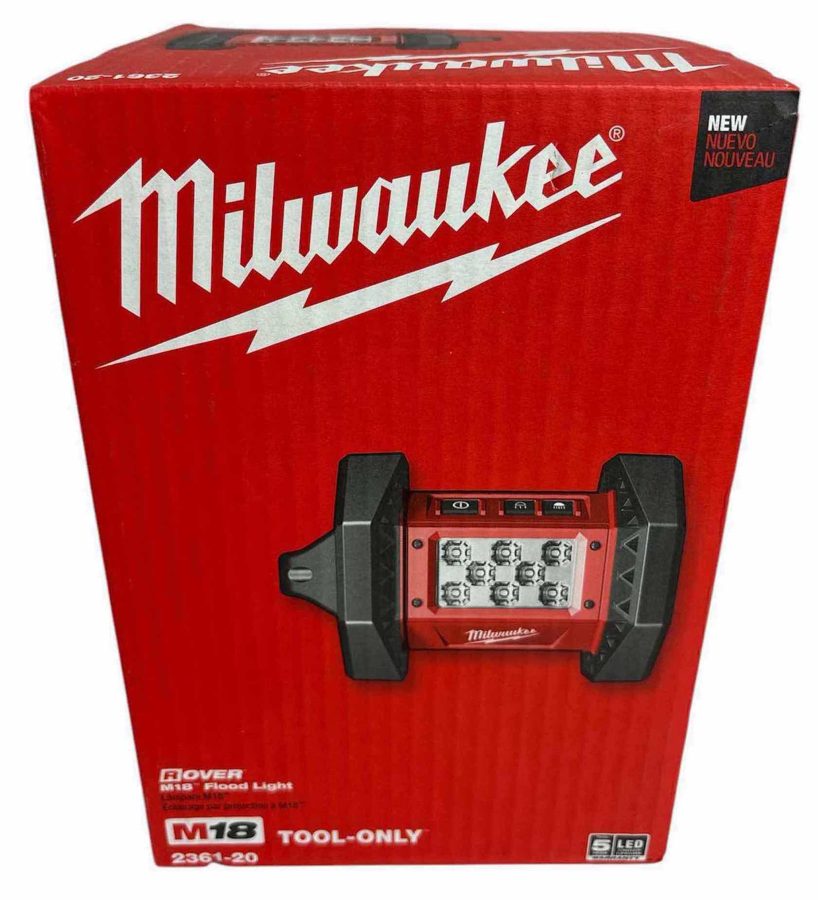 Photo 1 of NEW MILWAUKEE M18 ROVER FLOOD LIGHT, TOOL ONLY (2361-20)