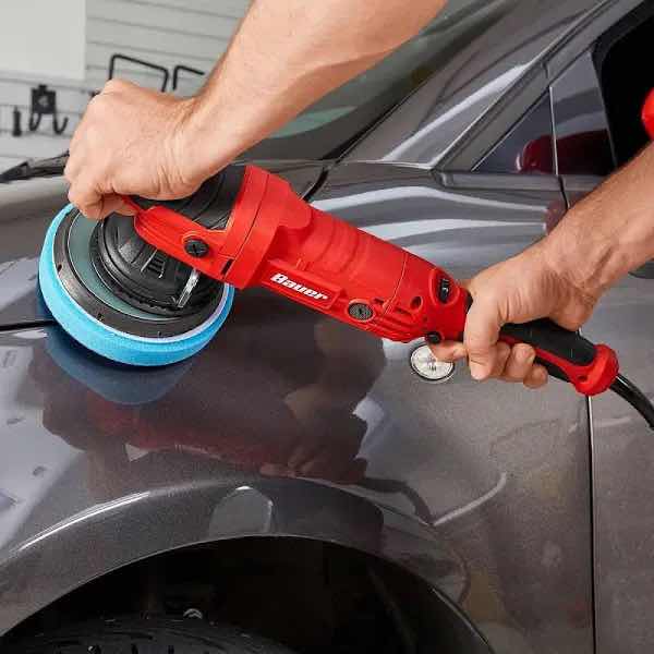 Photo 3 of NEW BAUER 20MM LONG-THROW RANDOM ORBIT 6” DA POLISHER, 7.5 AMP 2000-4000 RPM (1918E-B)