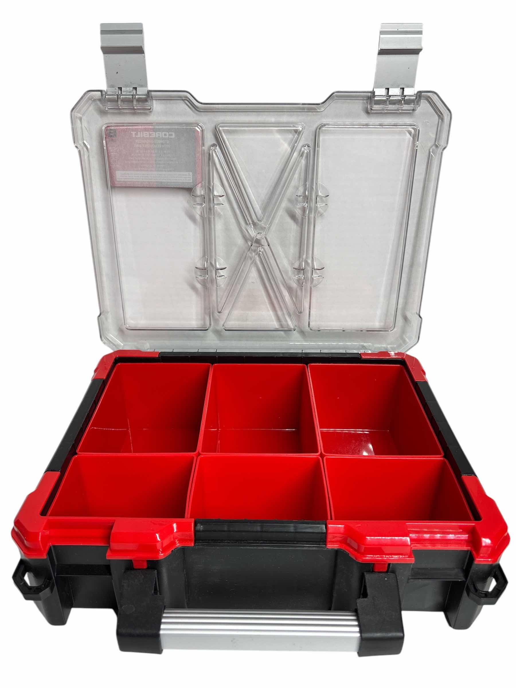 Photo 1 of NEW COREBILT STORAGE ORGANIZER W 6 REMOVABLE BINS (TTRO-052)