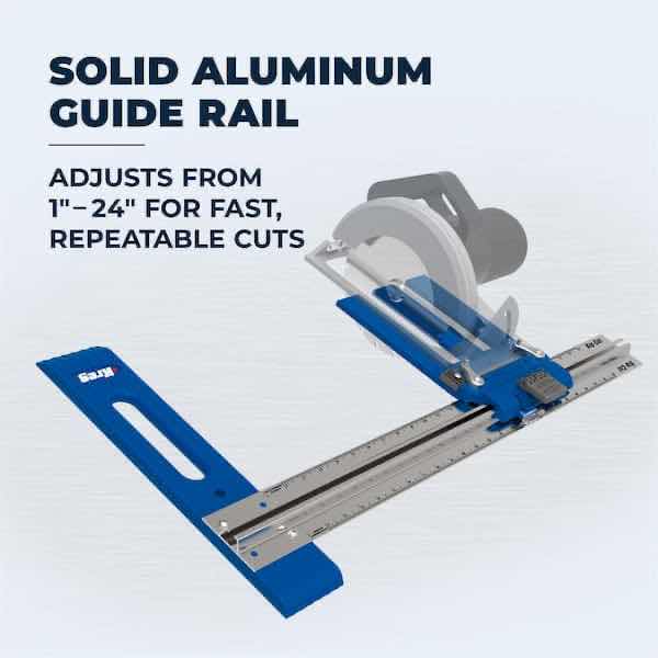 Photo 1 of NEW KREG 24” RIP-CUT ALUMINUM CIRCULAR SAW GUIDE (KMA2685)