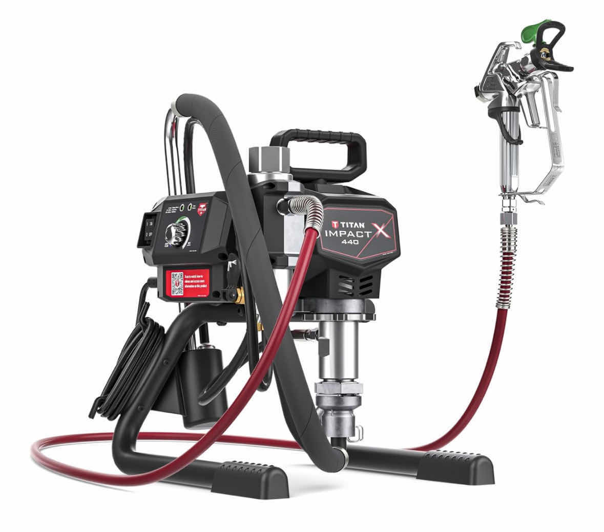 Photo 1 of NEW TITAN IMPACT X 440 ELECTRIC AIRLESS PAINT SPRAYER, 3300 PSI, ADAPTIVE PRESSURE CONTROL, SKID