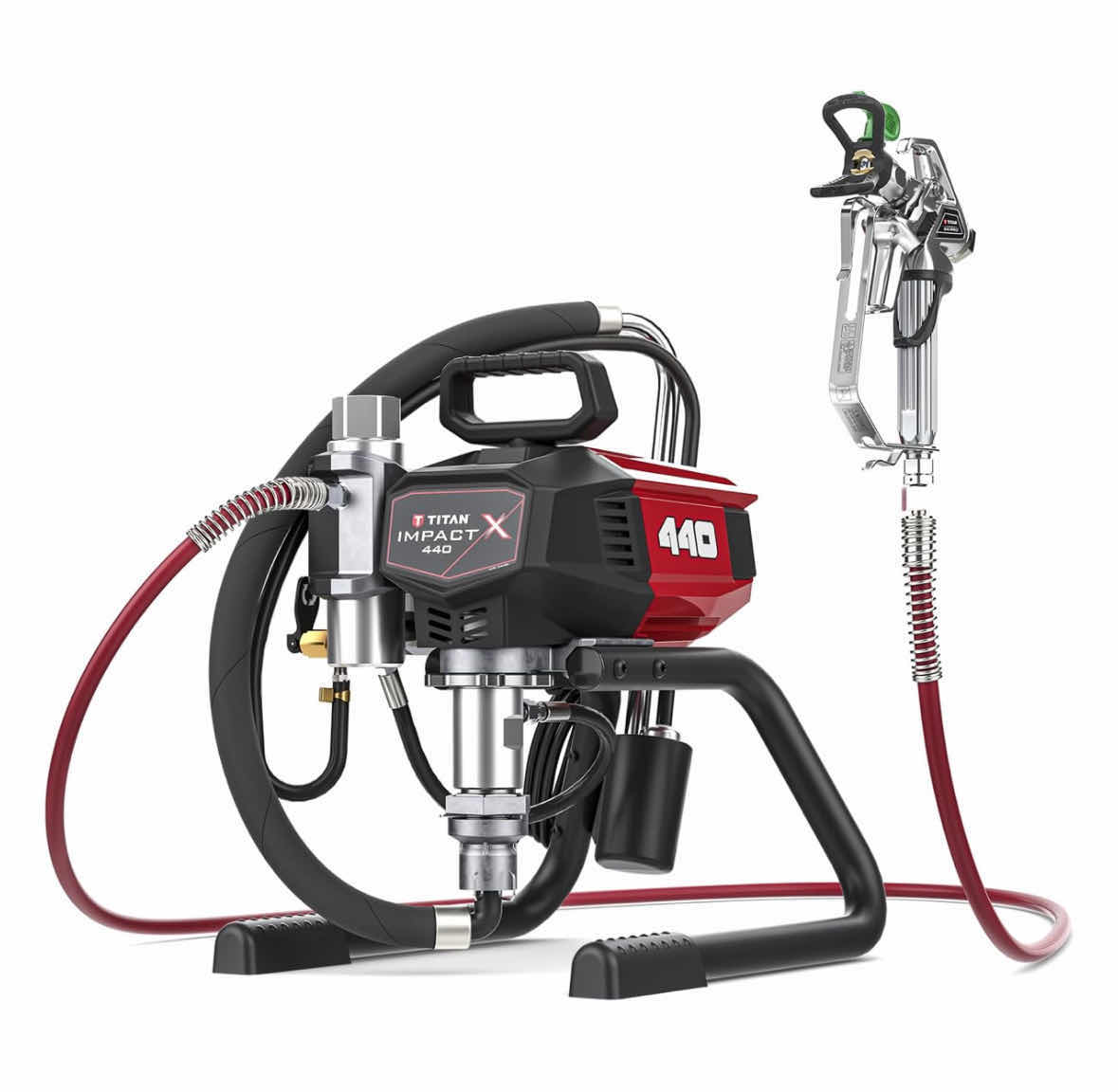 Photo 1 of NEW TITAN IMPACT X 440 ELECTRIC AIRLESS PAINT SPRAYER, 3300 PSI, ADAPTIVE PRESSURE CONTROL, SKID