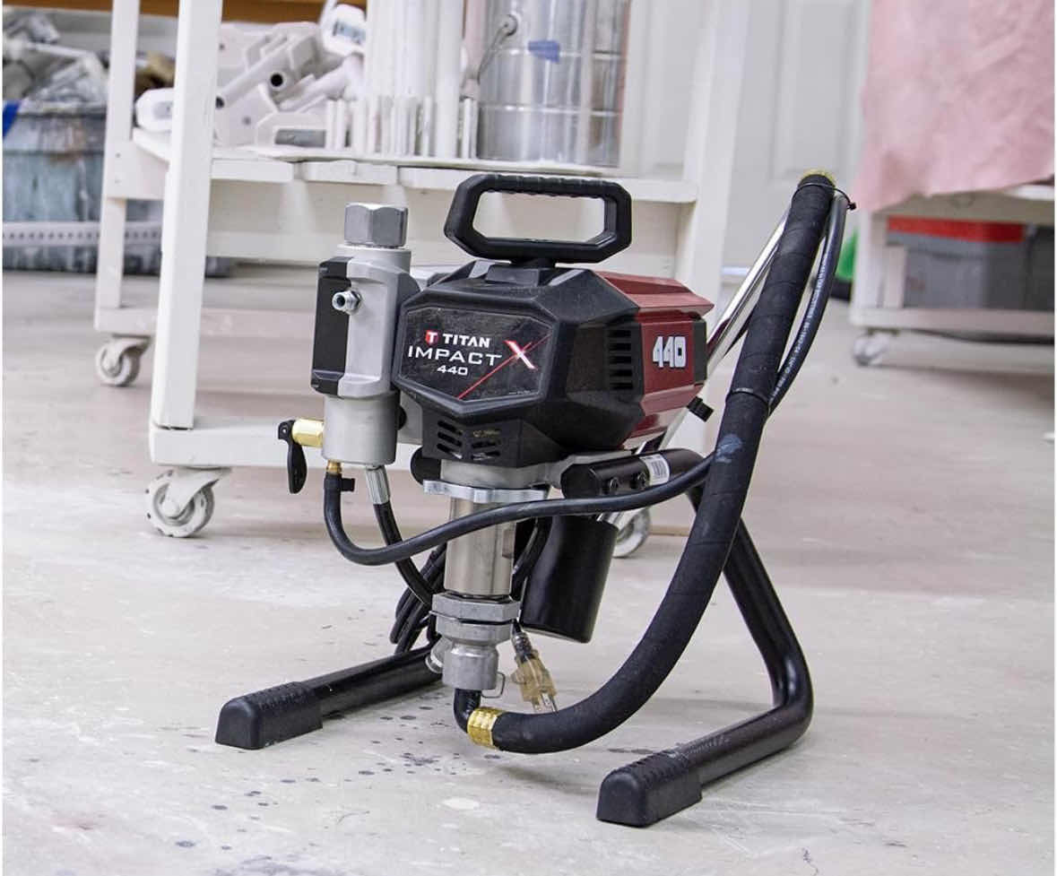 Photo 4 of NEW TITAN IMPACT X 440 ELECTRIC AIRLESS PAINT SPRAYER, 3300 PSI, ADAPTIVE PRESSURE CONTROL, SKID