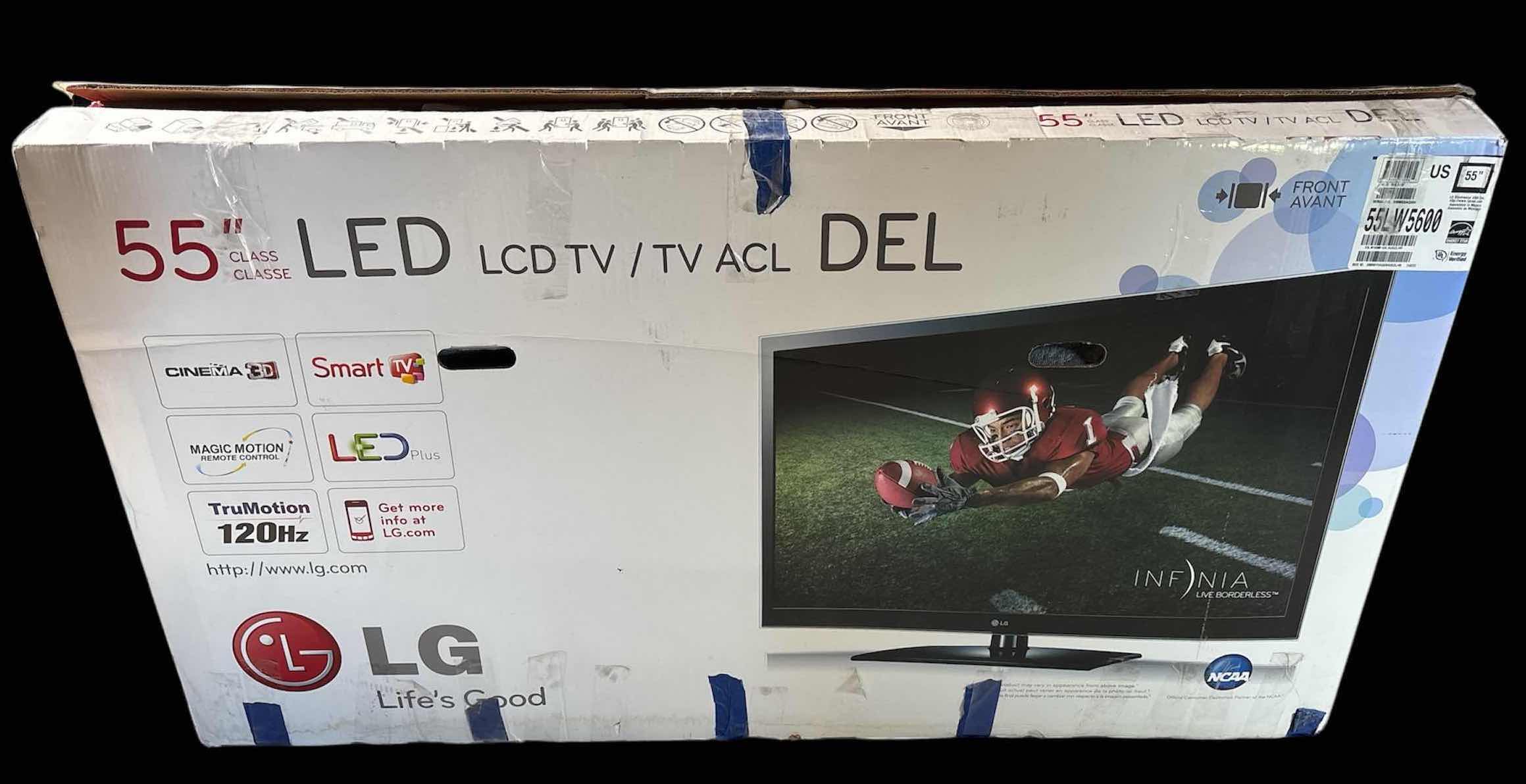 Photo 1 of LG LW5600 SERIES 55" 3D CINEMA 1080p 120Hz LED-LCD HDTV