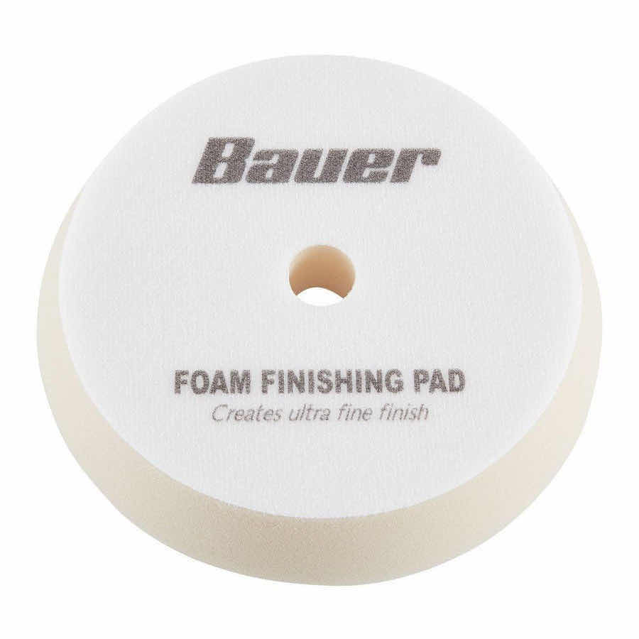 Photo 1 of NEW BAUER 6” HOOK & LOOP ULTRA FINE FOAM POLISHING PAD, 4TH STEP IN POLISHING SYSTEM (1914AW-B)