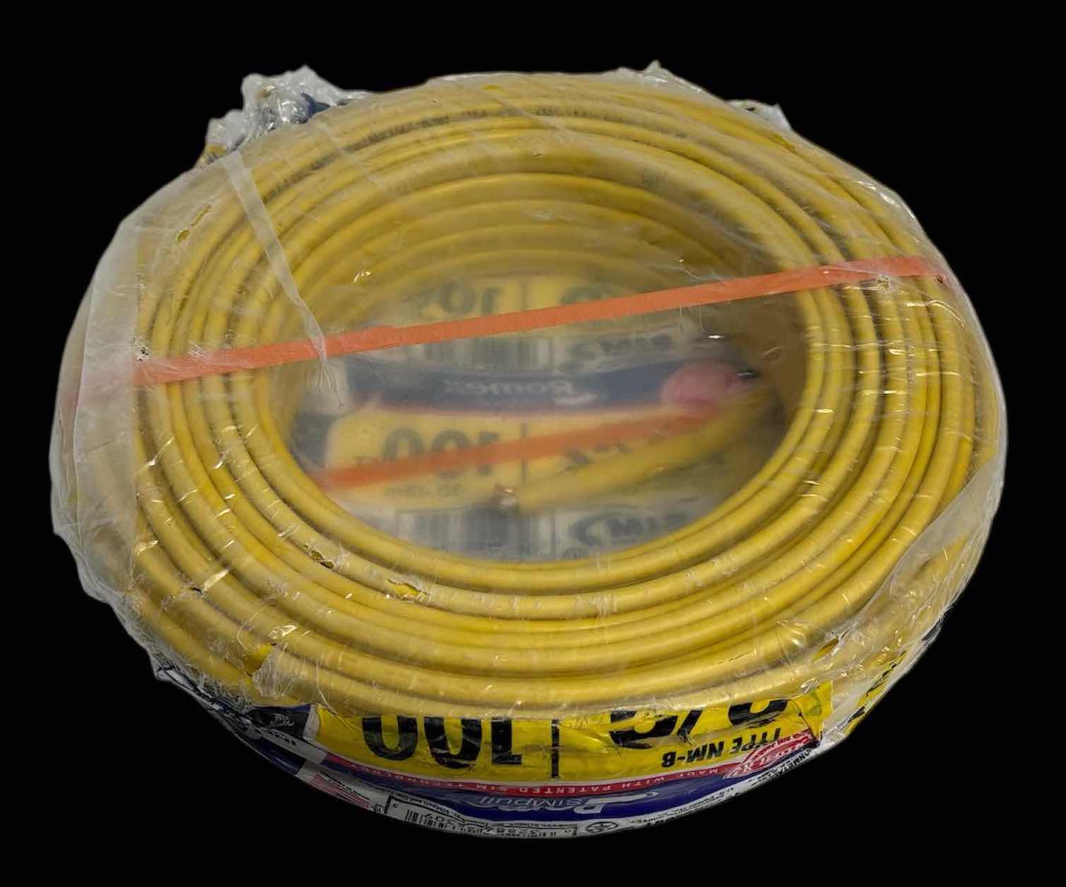 Photo 1 of NEW SOUTHWIRE 100FT 12/2 SOLID ROMEX SIMPULL CU NM-B W/G WIRE