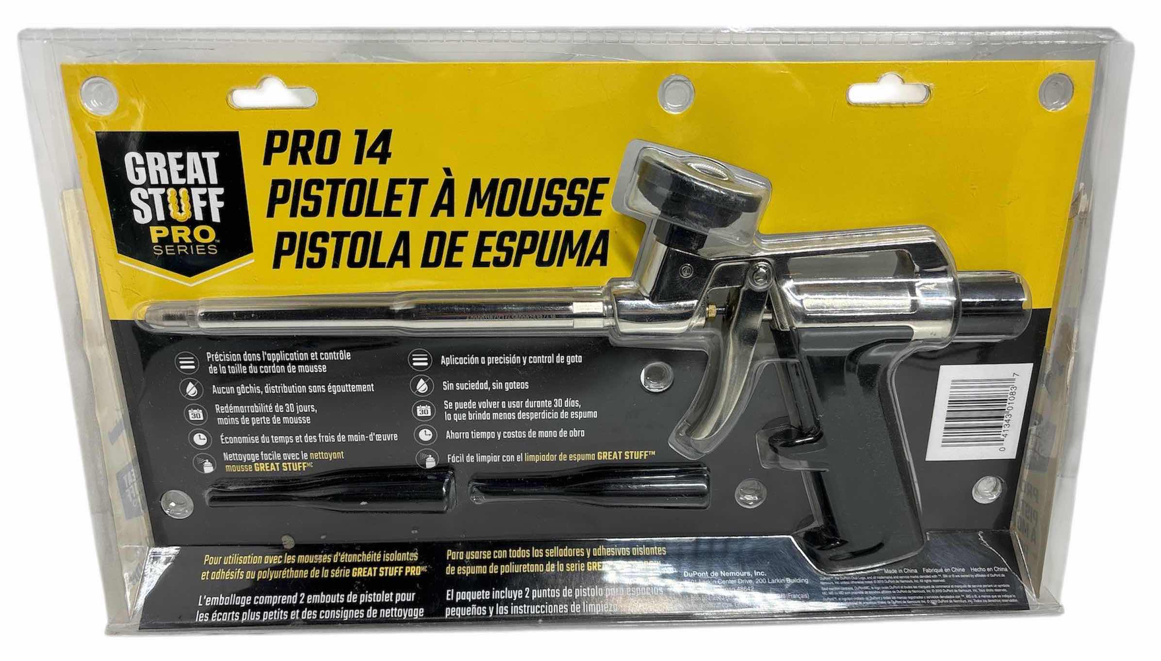 Photo 6 of NEW GREAT STUFF PRO SERIES PRO 14 INSULATING SPRAY FOAM DISPENSING GUN