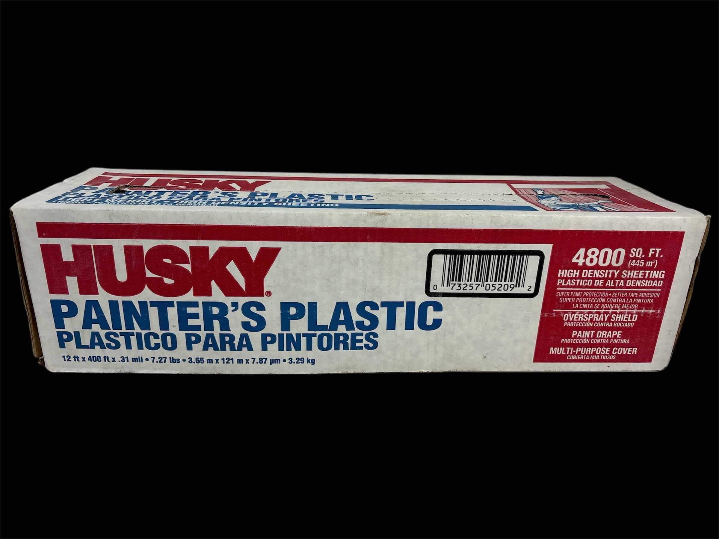 Photo 1 of NEW HUSKY PAINTER’S PLASTIC 4800 SQ FT HIGH DENSITY SHEETING