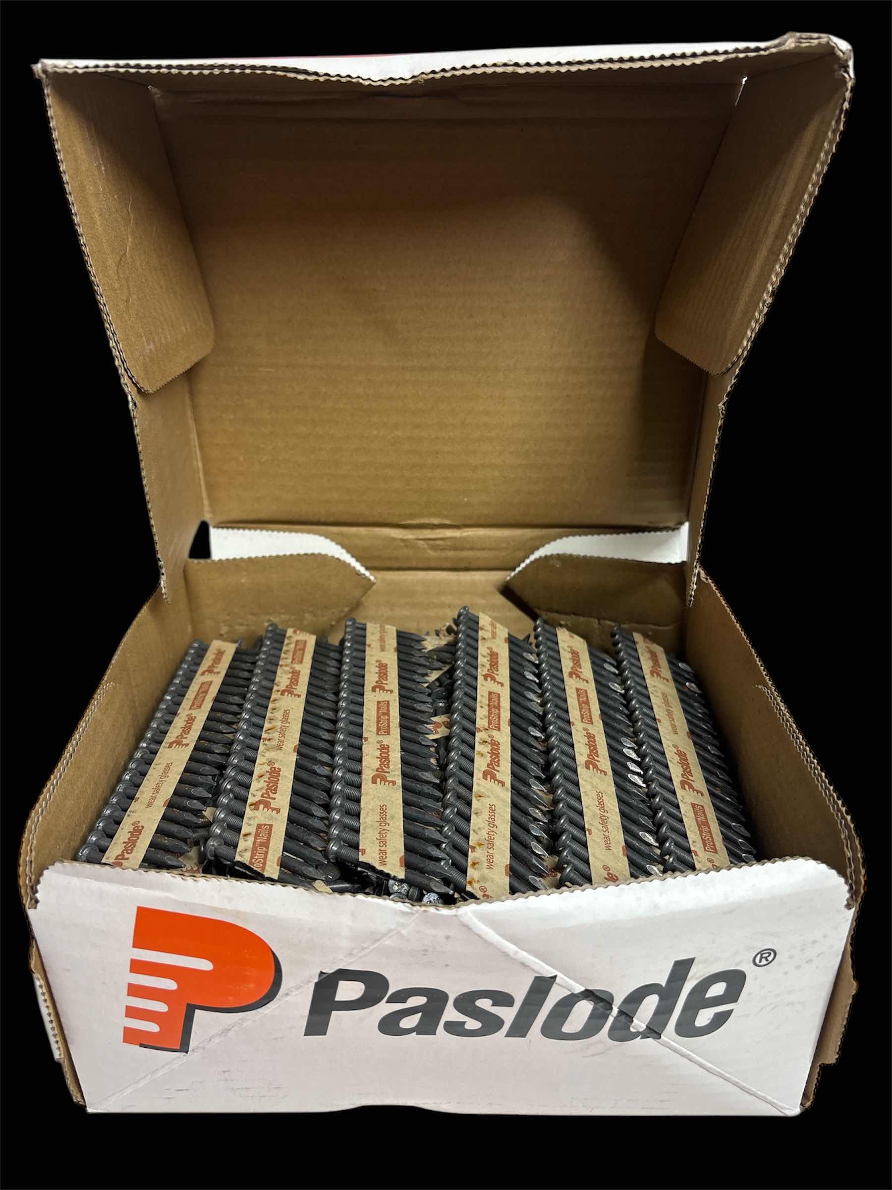 Photo 3 of NEW PASLODE POSITIVE PLACEMENT NAILS FOR METAL HARDWARE INSTALLATION, 30 DEGREE BRIGHT SMOOTH SHANK COLLATED JOIST HANGER NAILS (PART #650026 1.5” X .148 HEAT TREATED,APPROX QTY 3000)