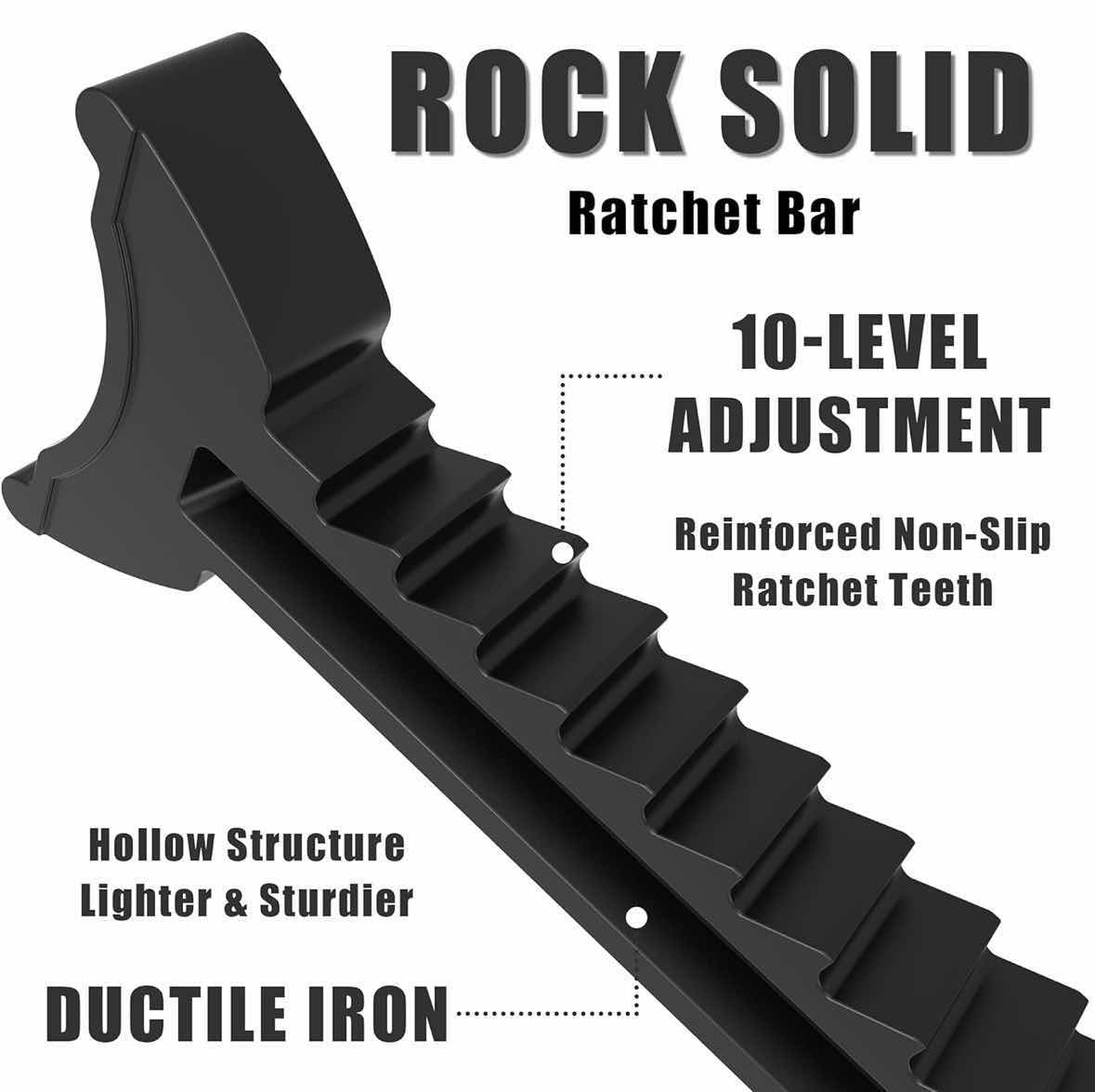 Photo 3 of NEW TORIN BLACK JACK PAIR OF 3 TON STEEL JACK STANDS (AT43202B)