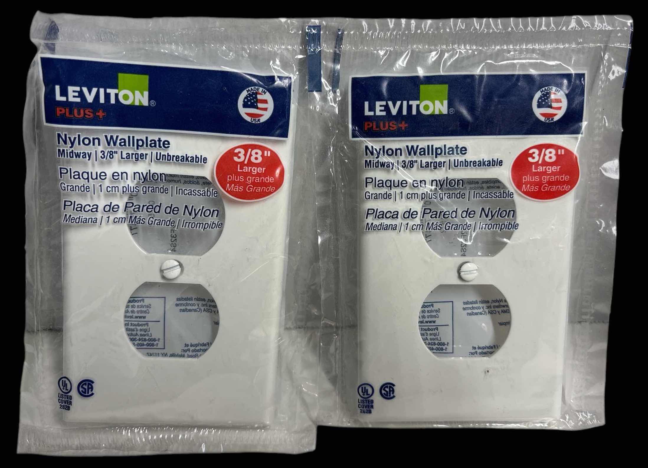 Photo 5 of NEW VARIOUS LEVITON OUTLETS/WALL PLATES, SEE NOTES