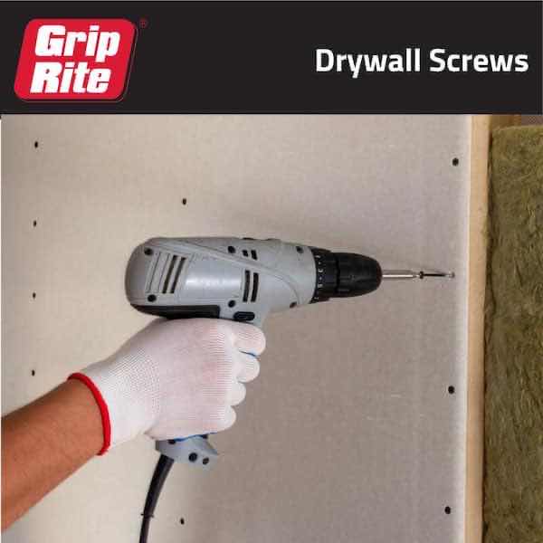 Photo 4 of GRIP-RITE #6 X 1.25” #2 PHILLIPS BUGLE HEAD COARSE THREAD SHARP POINT DRYWALL SCREWS 25LB BUCKET (APPROX 5,000 SCREWS IN BUCKET)
