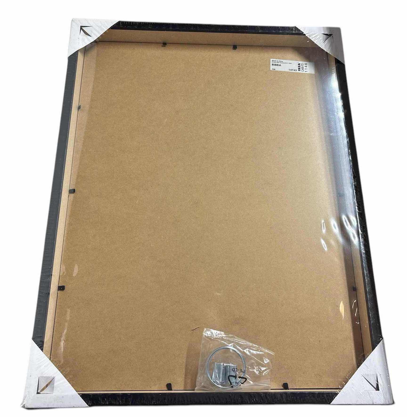 Photo 1 of NEW IKEA RIBBA 11.75” X 15.75” BLACK FRAME (2)