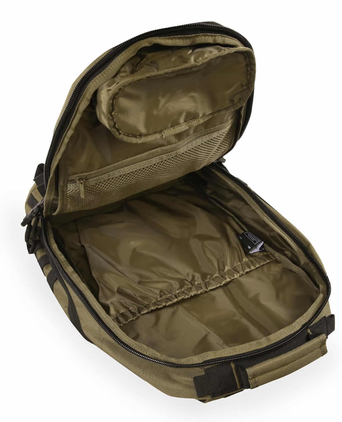 Photo 1 of NEW HIGHLAND TACTICAL FOXTROT BACKPACK, GREEN/BLACK